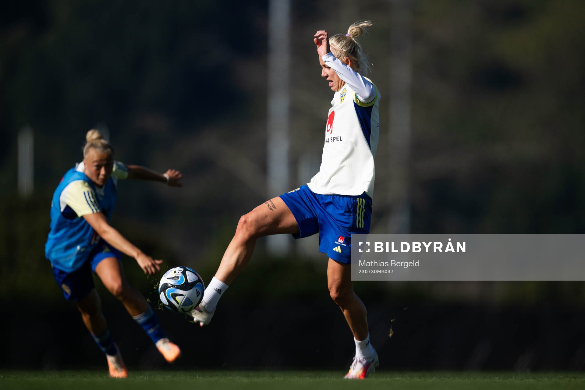 Caroline Seger of the Swedish women's national football