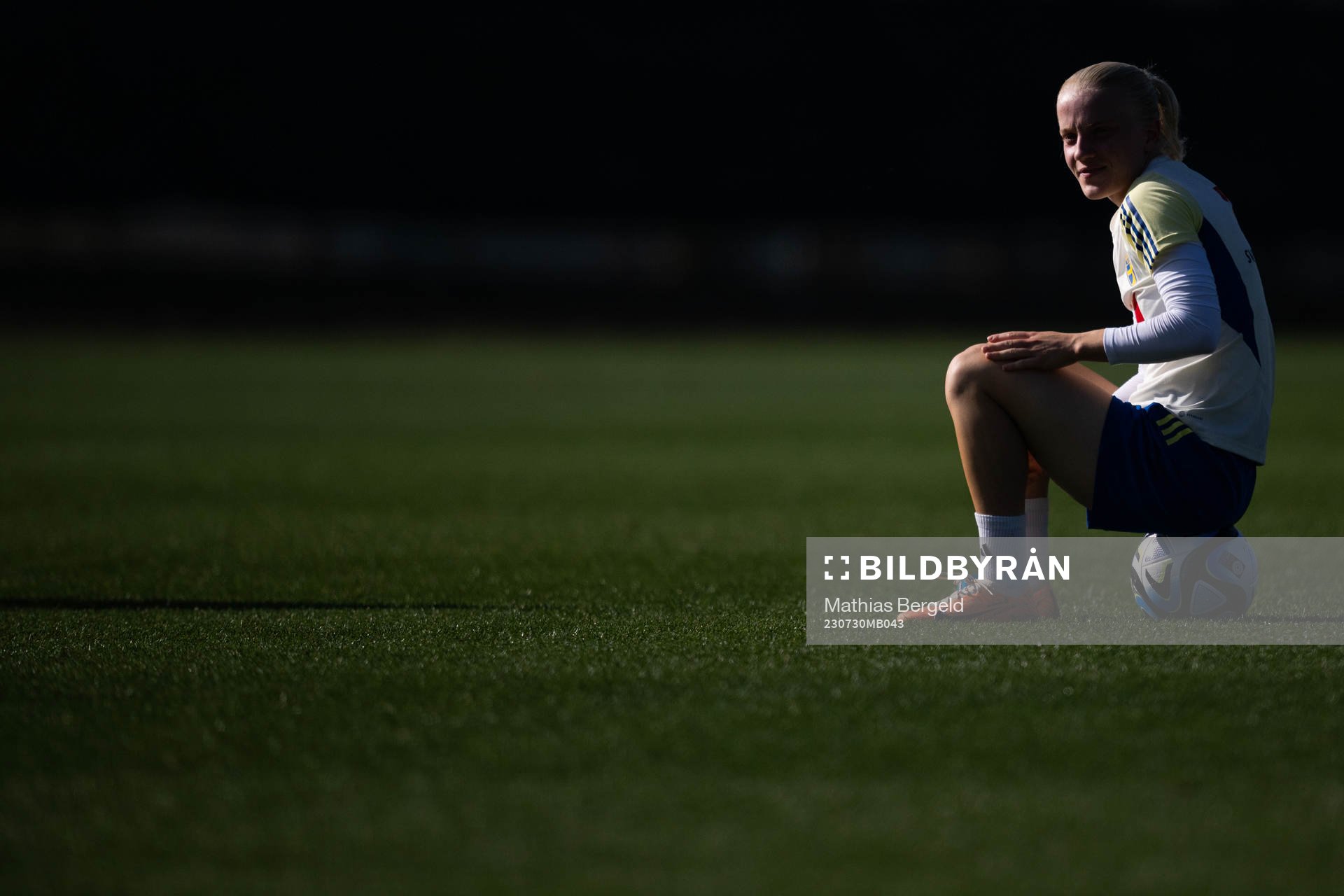 Anna Sandberg of the Swedish women's national football team