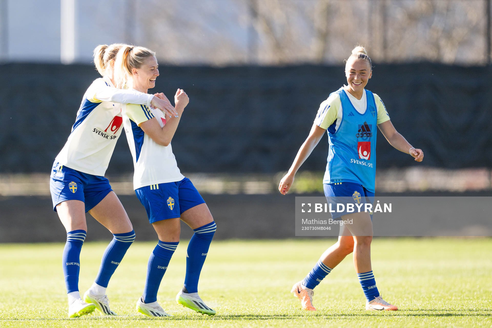 Sofia Jakobsson, Rebecka Blomqvist and Hanna Bennison of