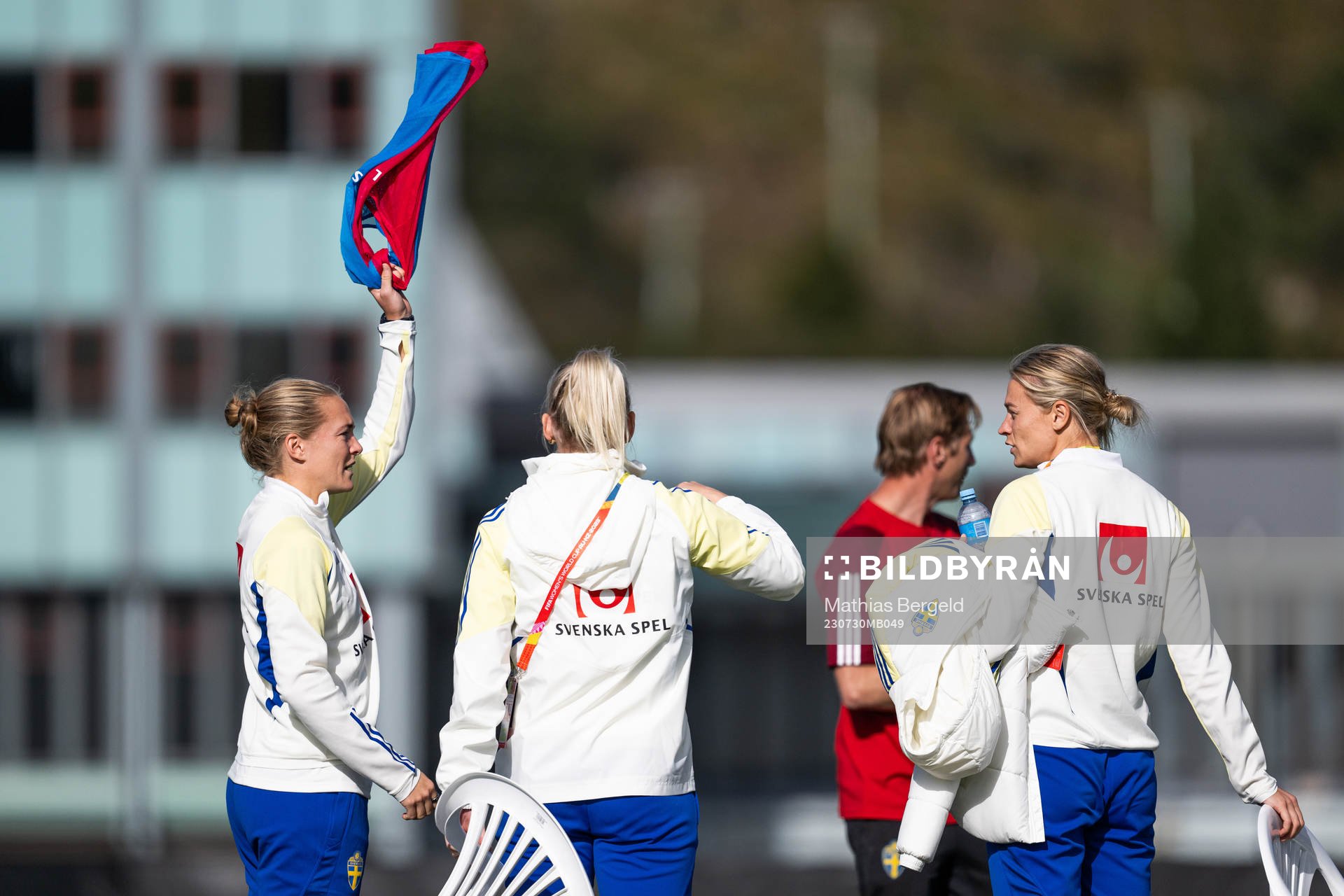 Magdalena Eriksson, Stina Blackstenius and Fridolina Rolfö
