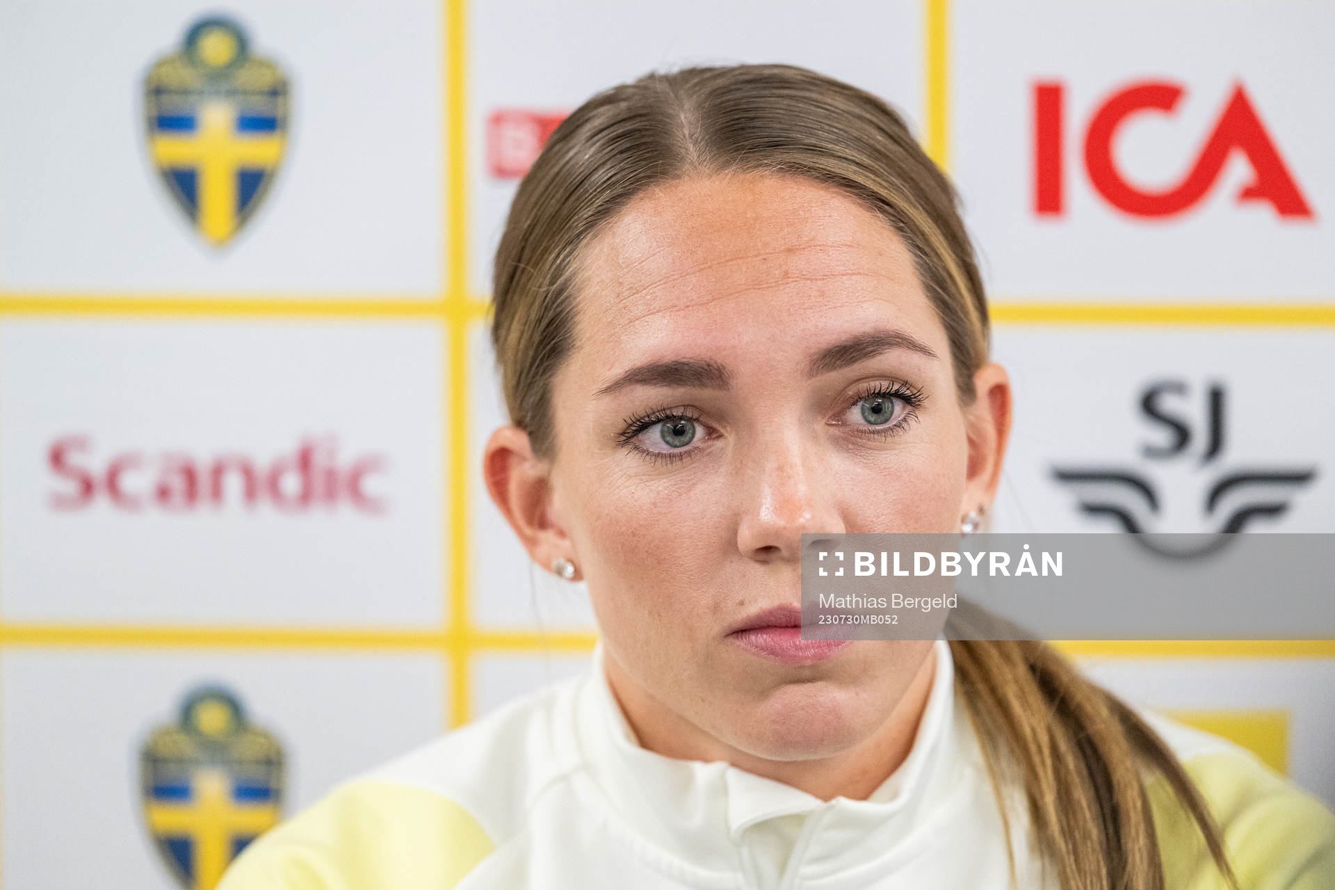 Elin Rubensson of the Swedish women's national football