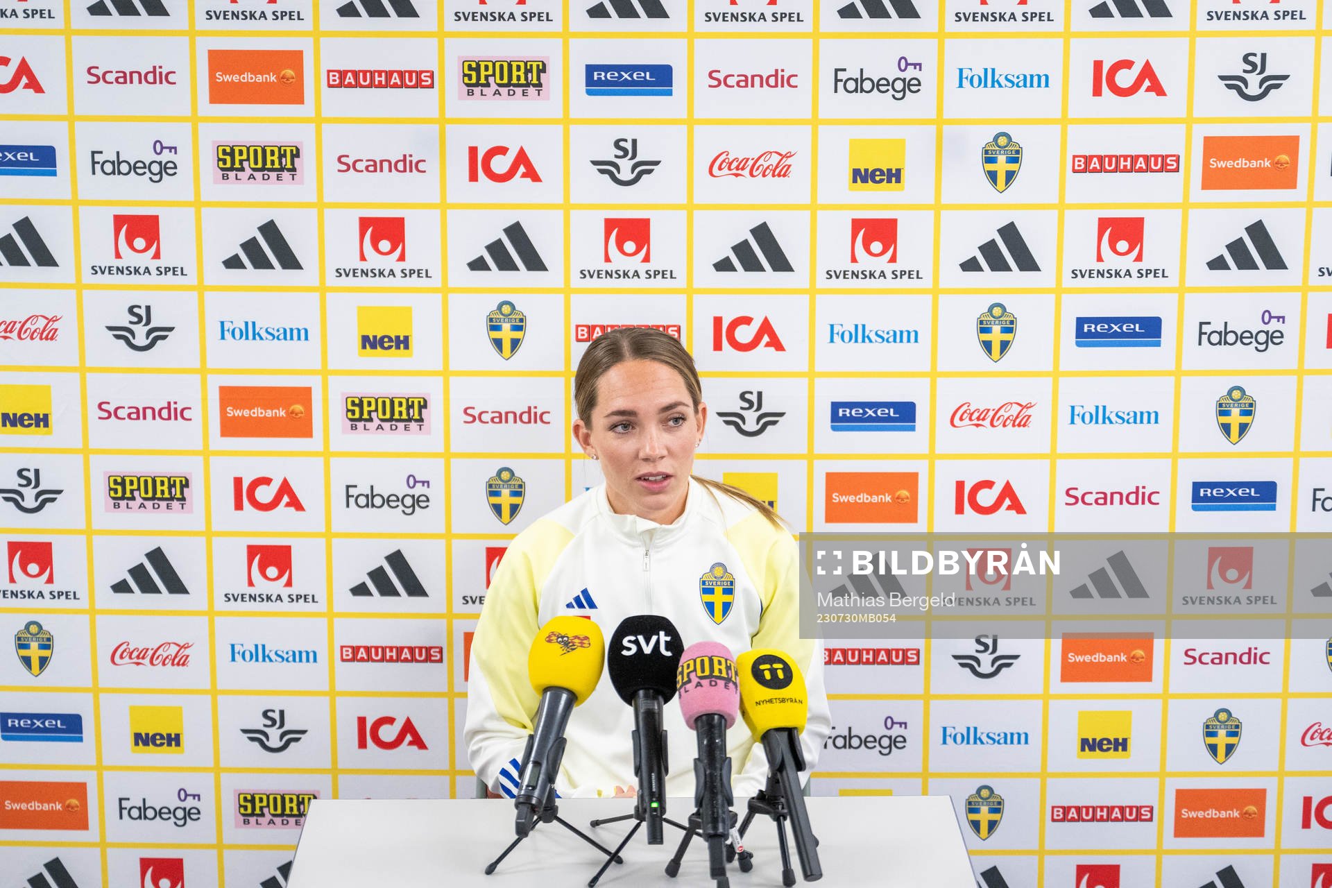 Elin Rubensson of the Swedish women's national football