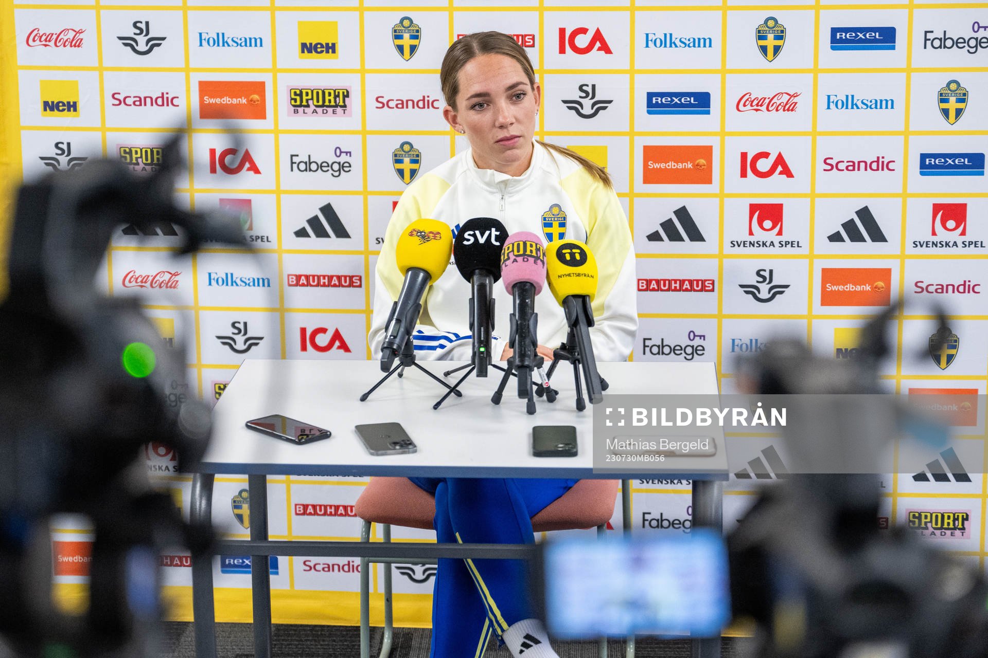 Elin Rubensson of the Swedish women's national football