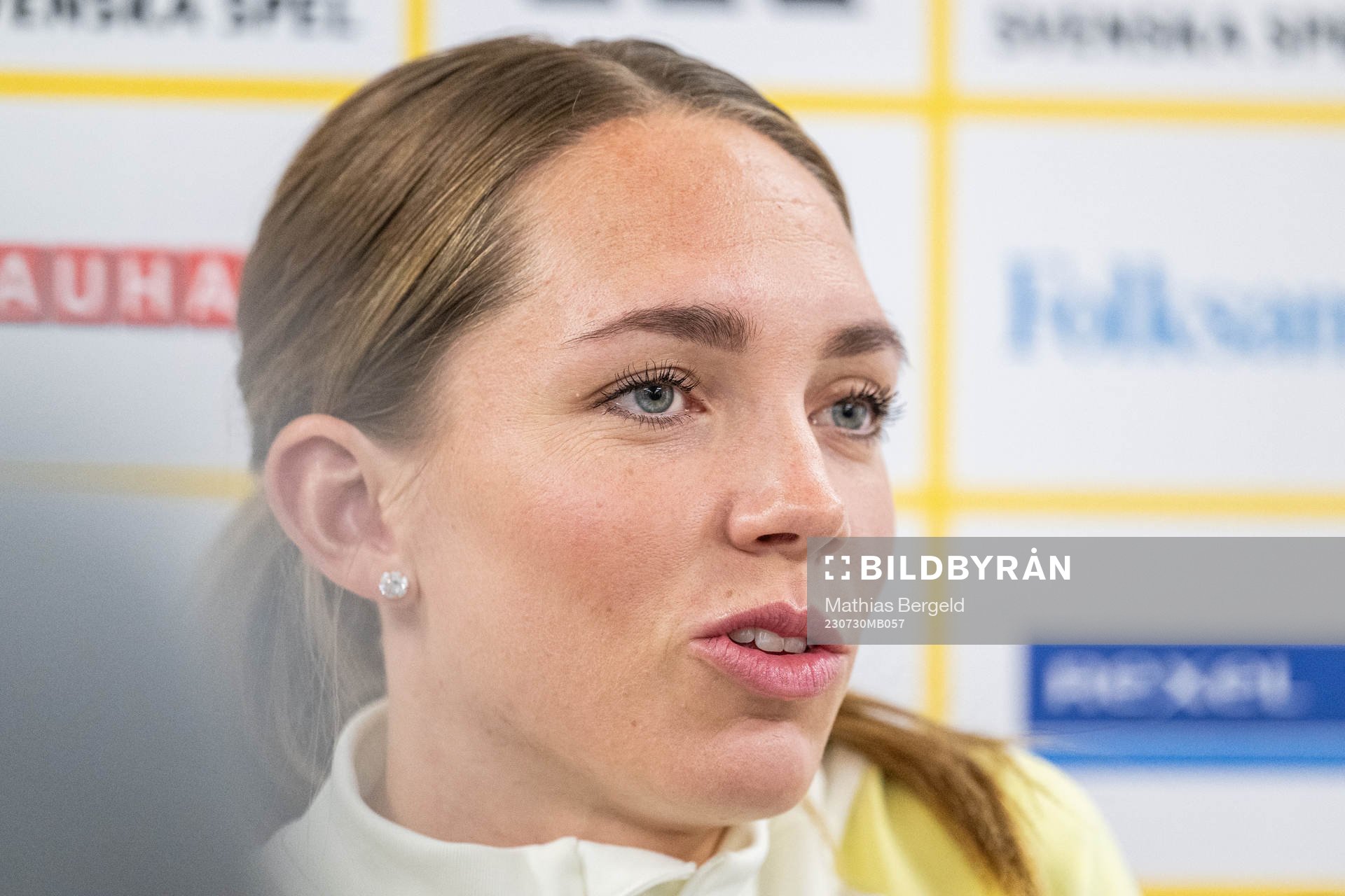 Elin Rubensson of the Swedish women's national football