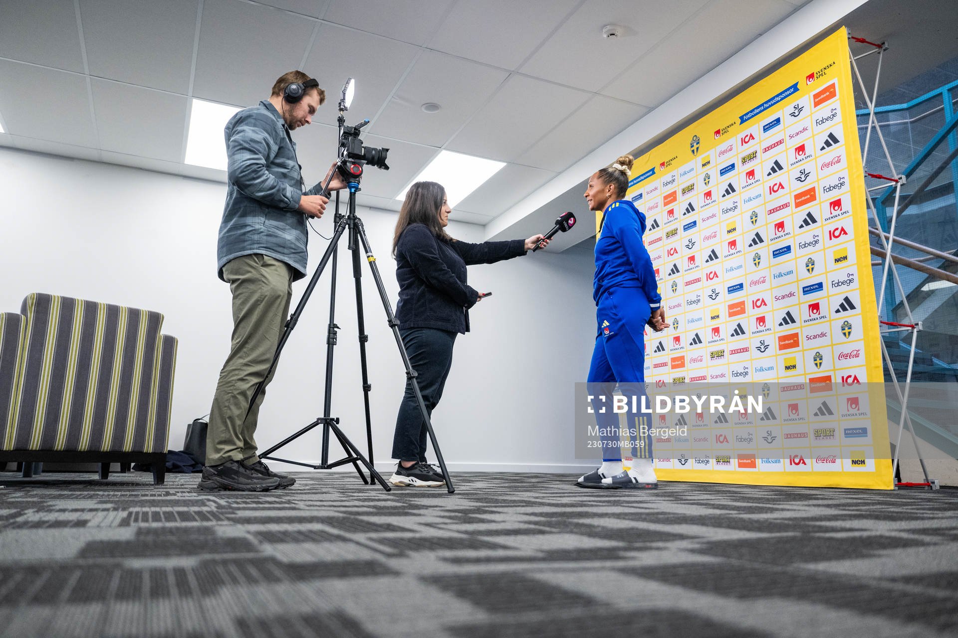 Madelen Janogy of the Swedish women's national football