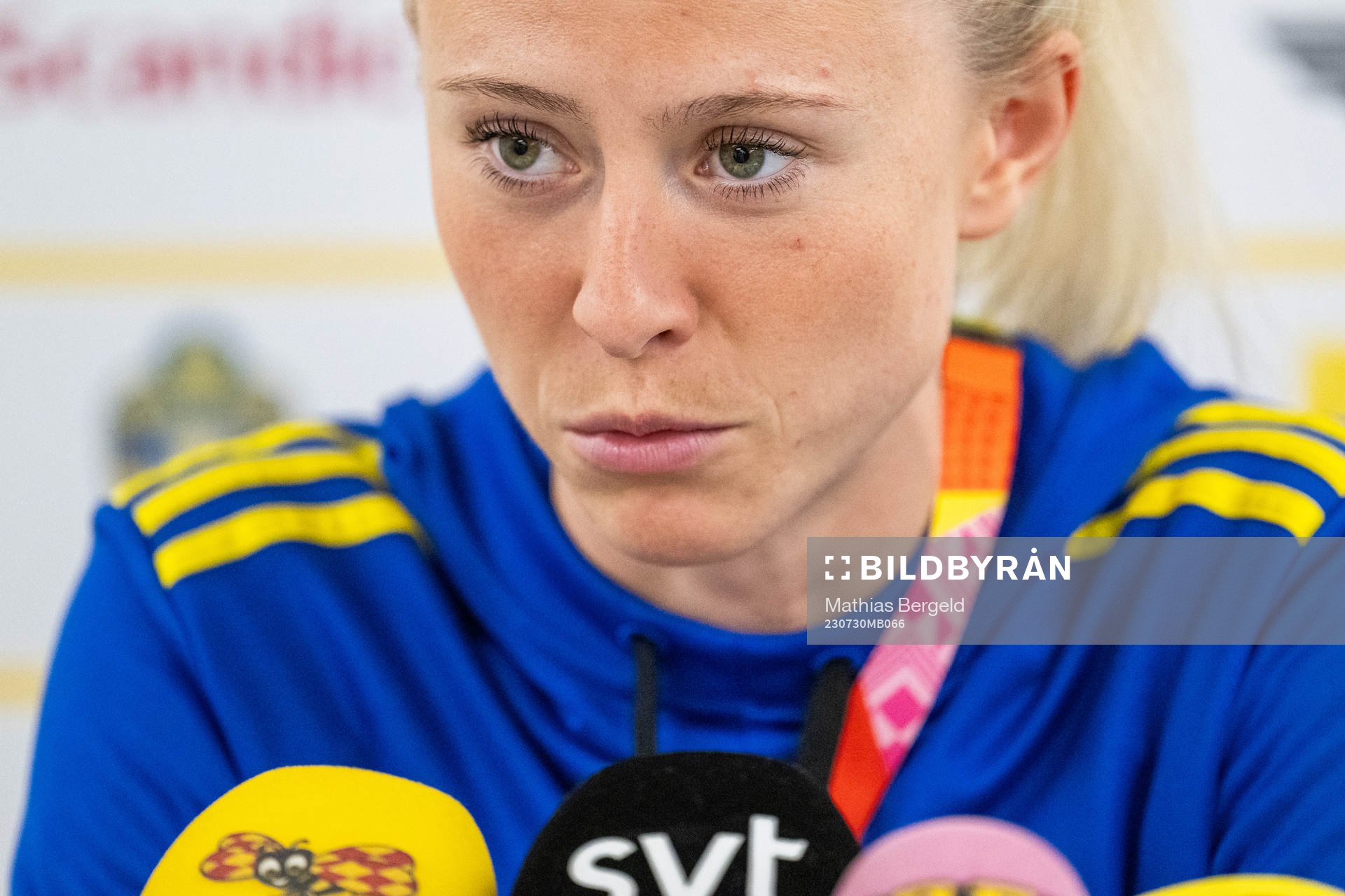 Rebecka Blomqvist of the Swedish women's national football