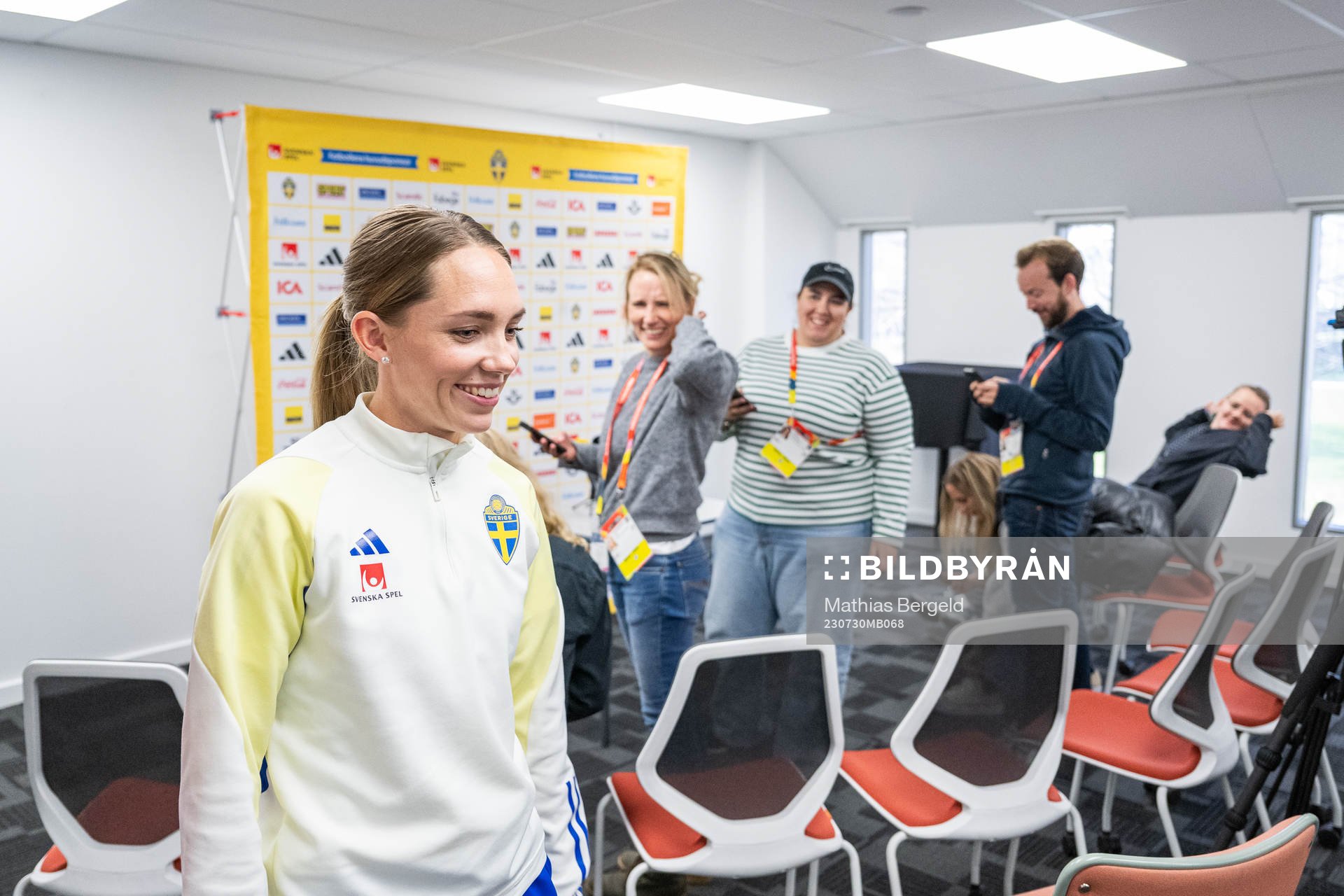 Elin Rubensson of the Swedish women's national football