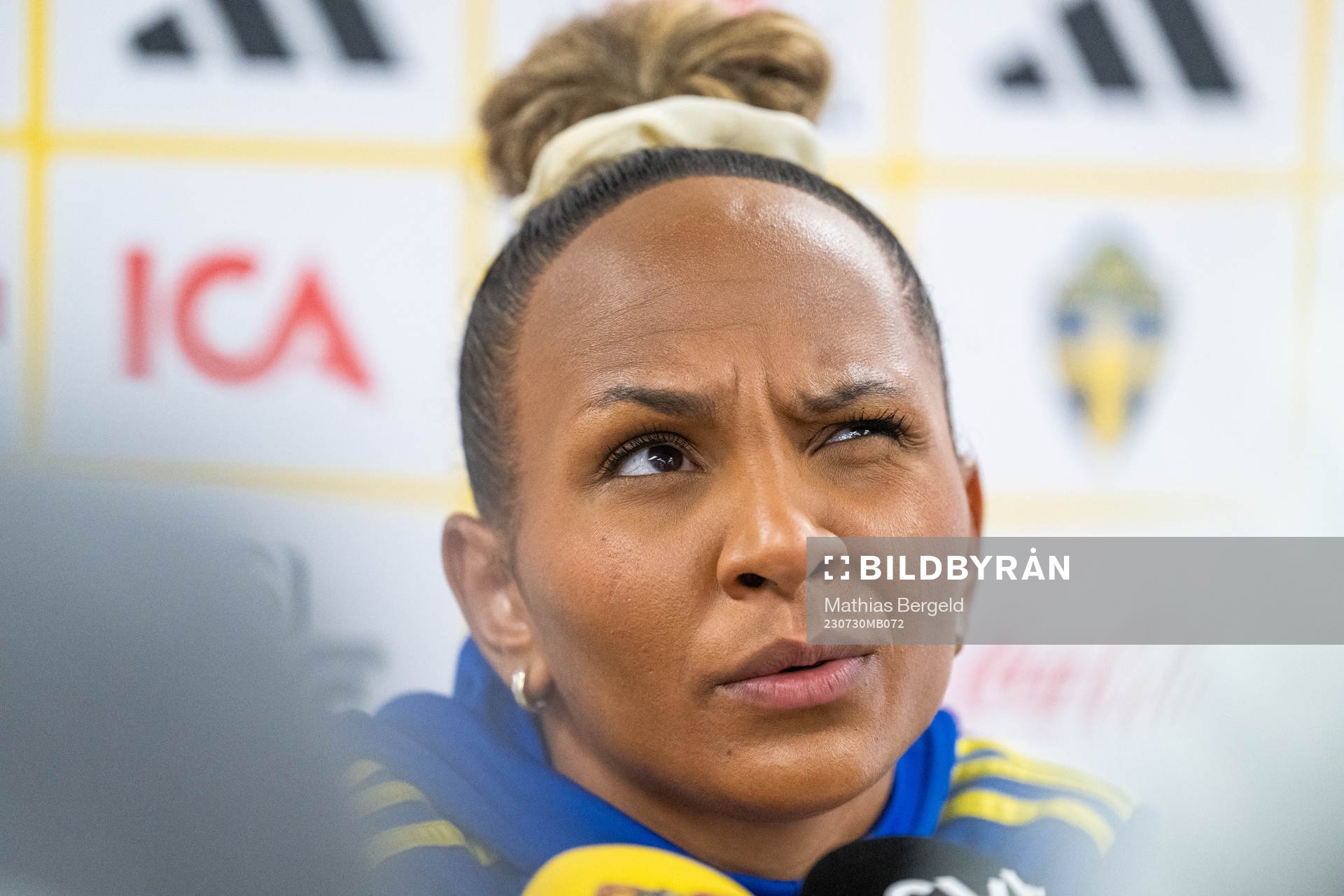 Madelen Janogy of the Swedish women's national football