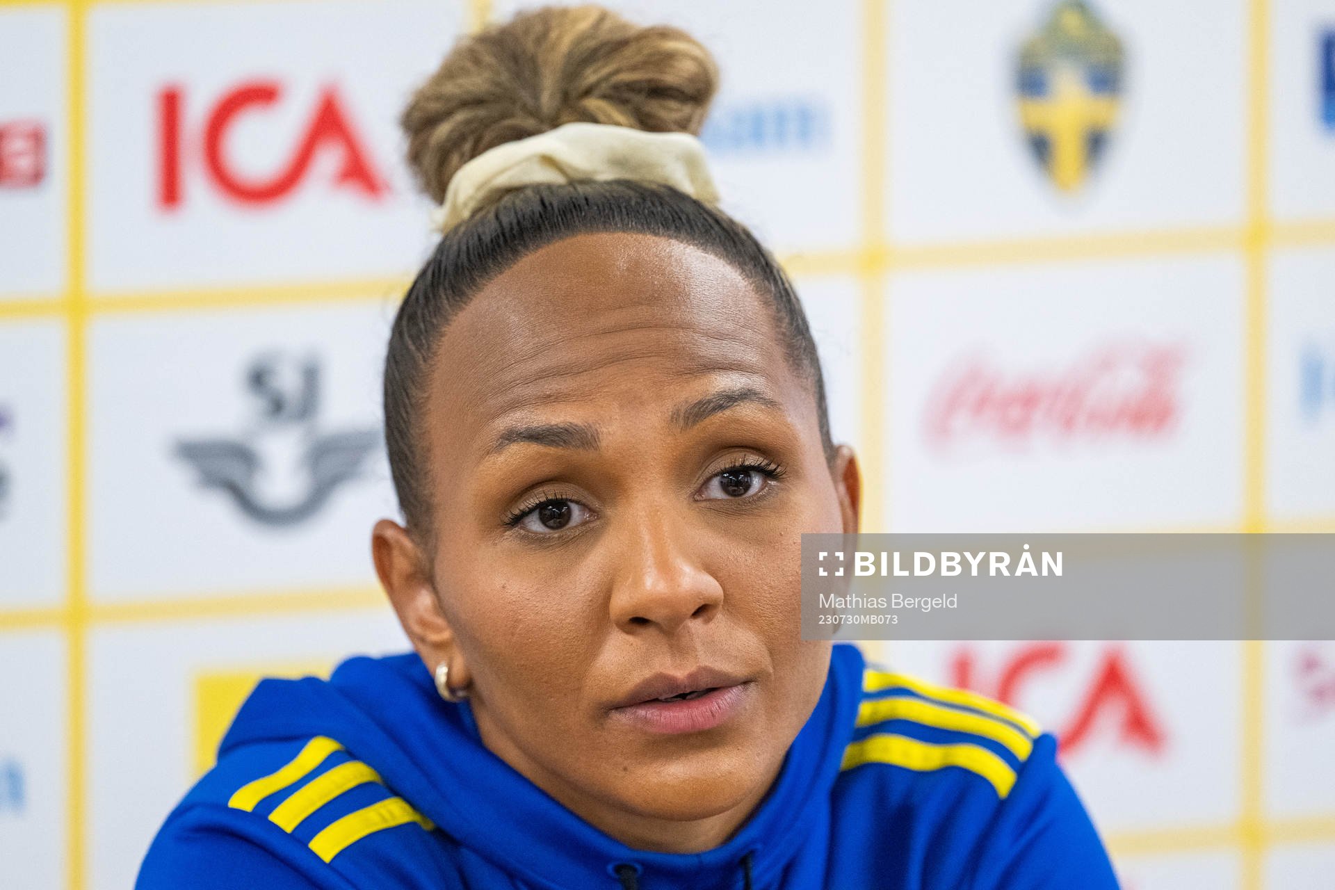 Madelen Janogy of the Swedish women's national football