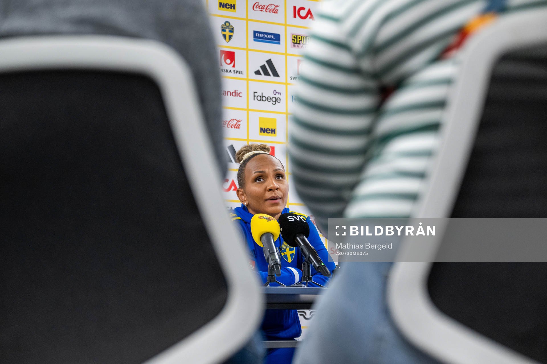 Madelen Janogy of the Swedish women's national football