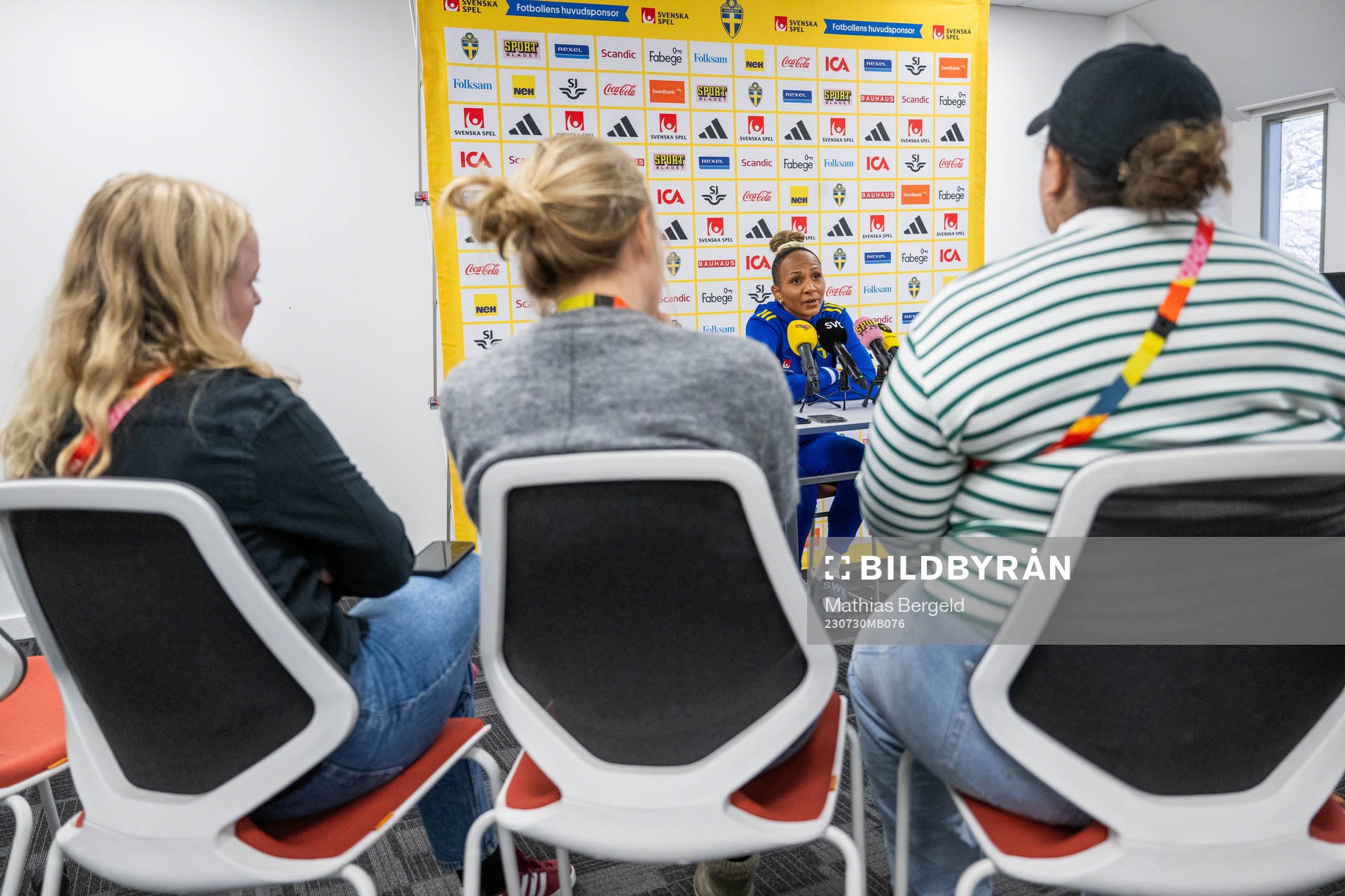 Madelen Janogy of the Swedish women's national football