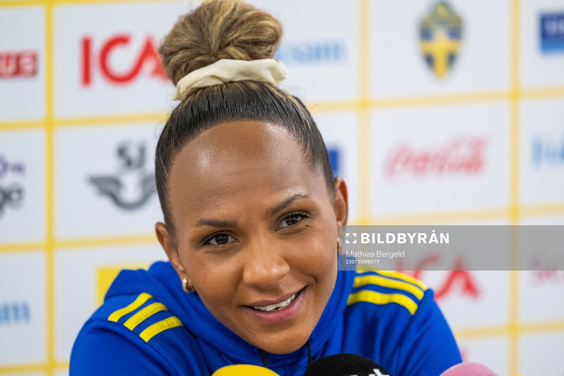 Madelen Janogy of the Swedish women's national football