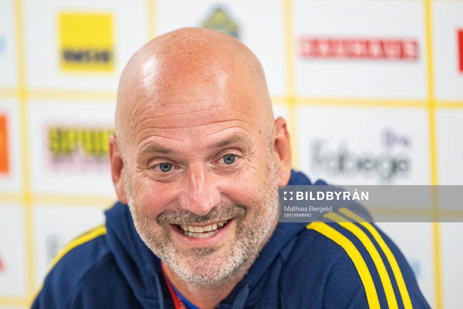 Assistant coach Magnus Wikman of the Swedish women's
