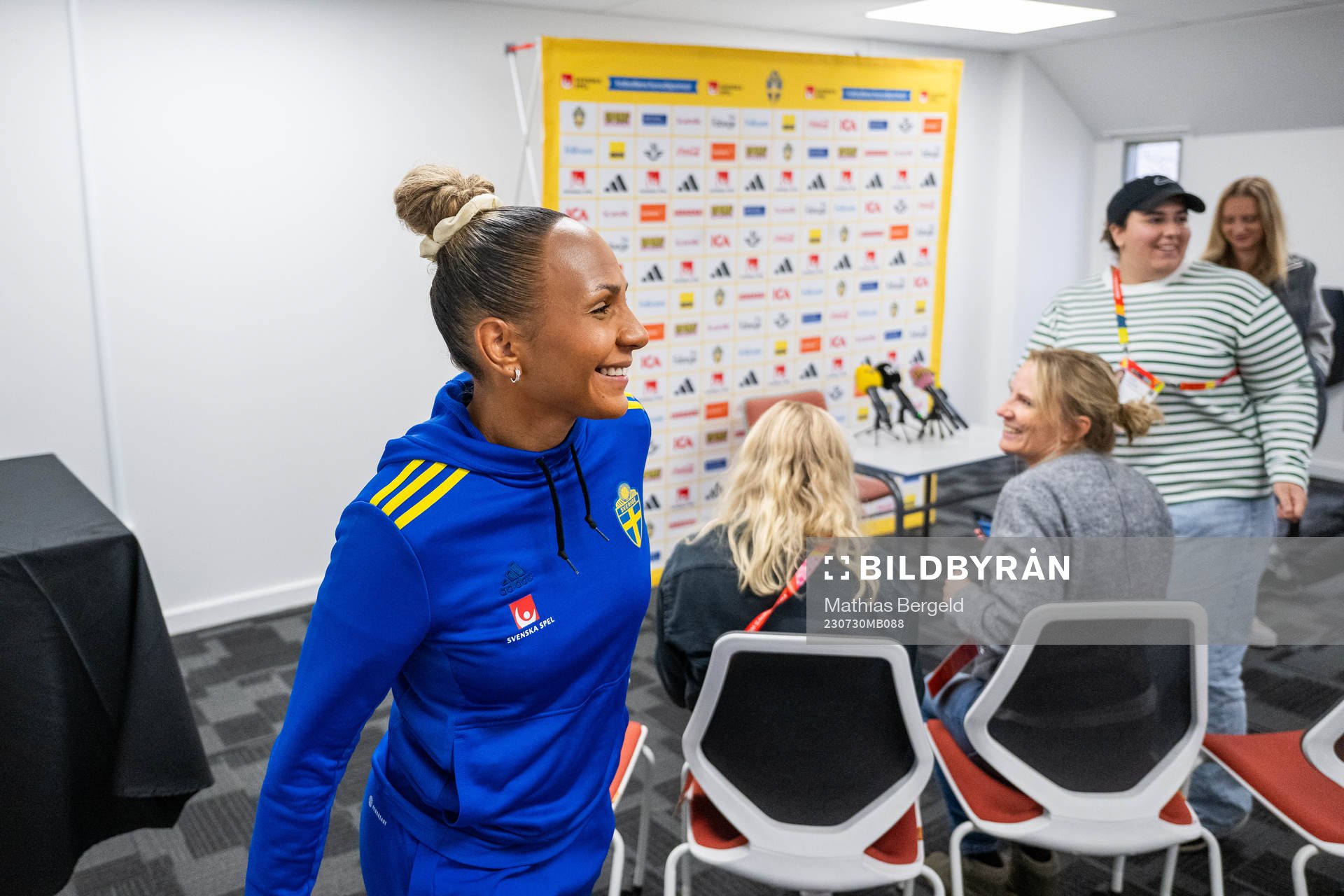 Madelen Janogy of the Swedish women's national football