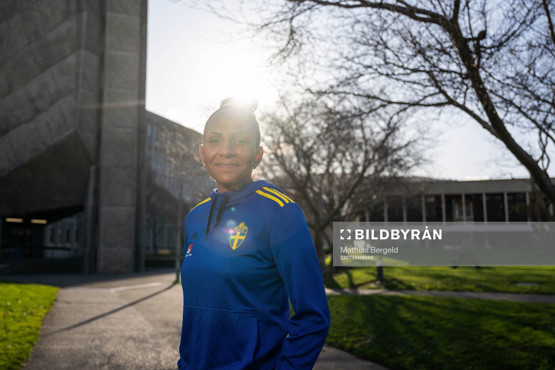 Madelen Janogy of the Swedish women's national football