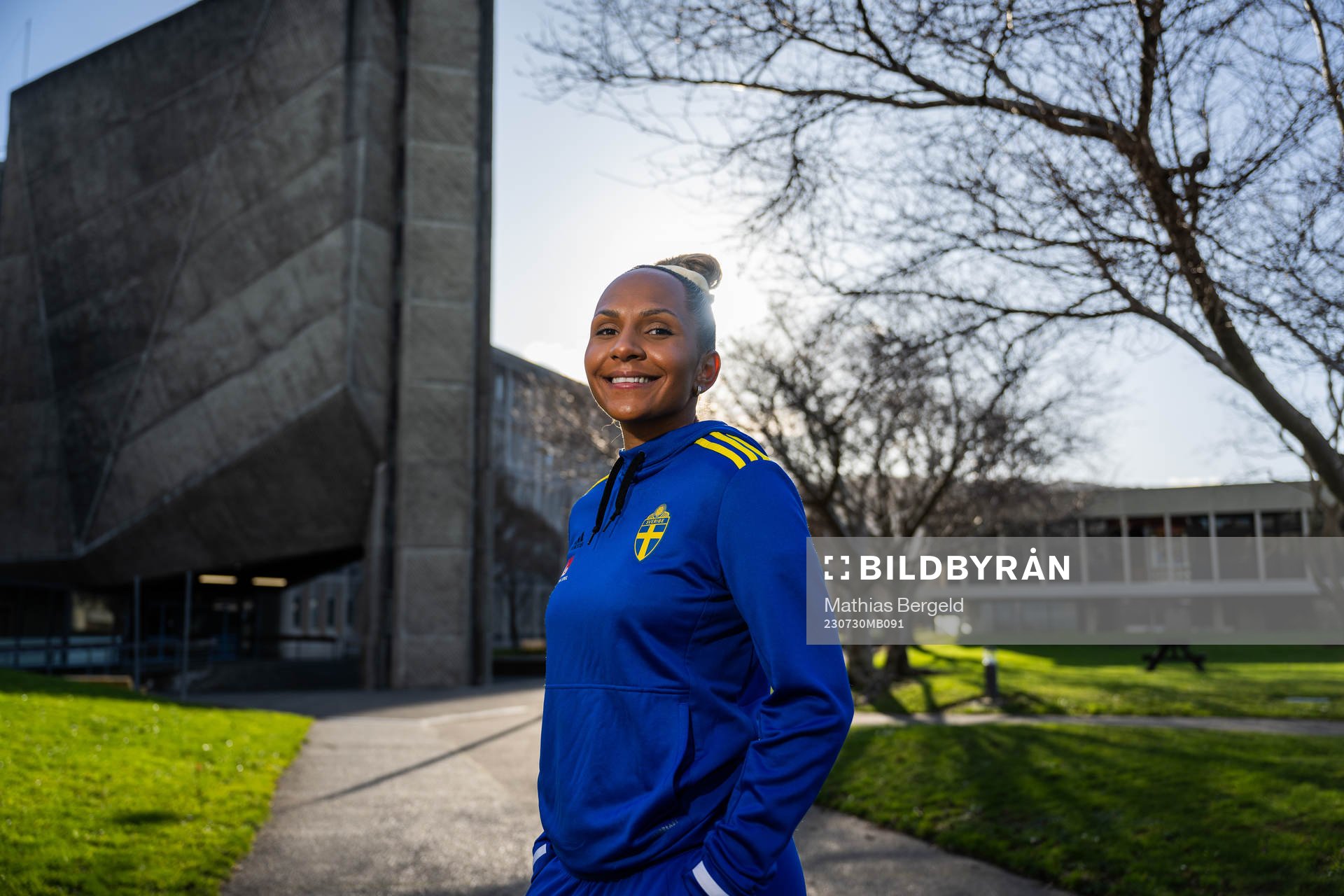 Madelen Janogy of the Swedish women's national football
