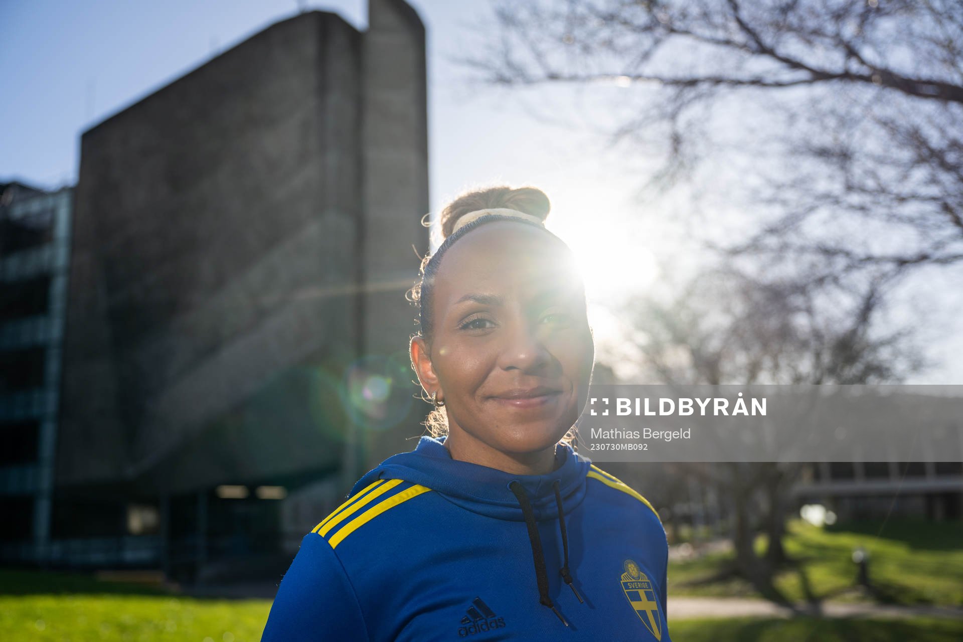 Madelen Janogy of the Swedish women's national football