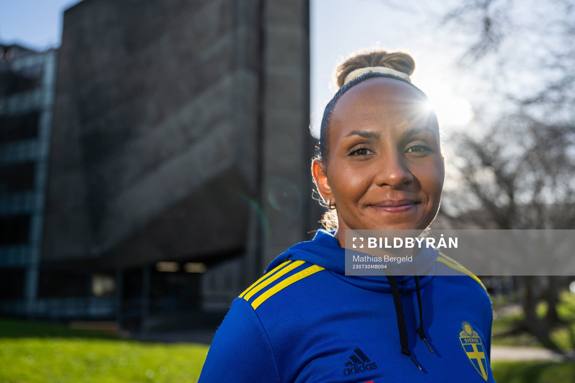 Madelen Janogy of the Swedish women's national football