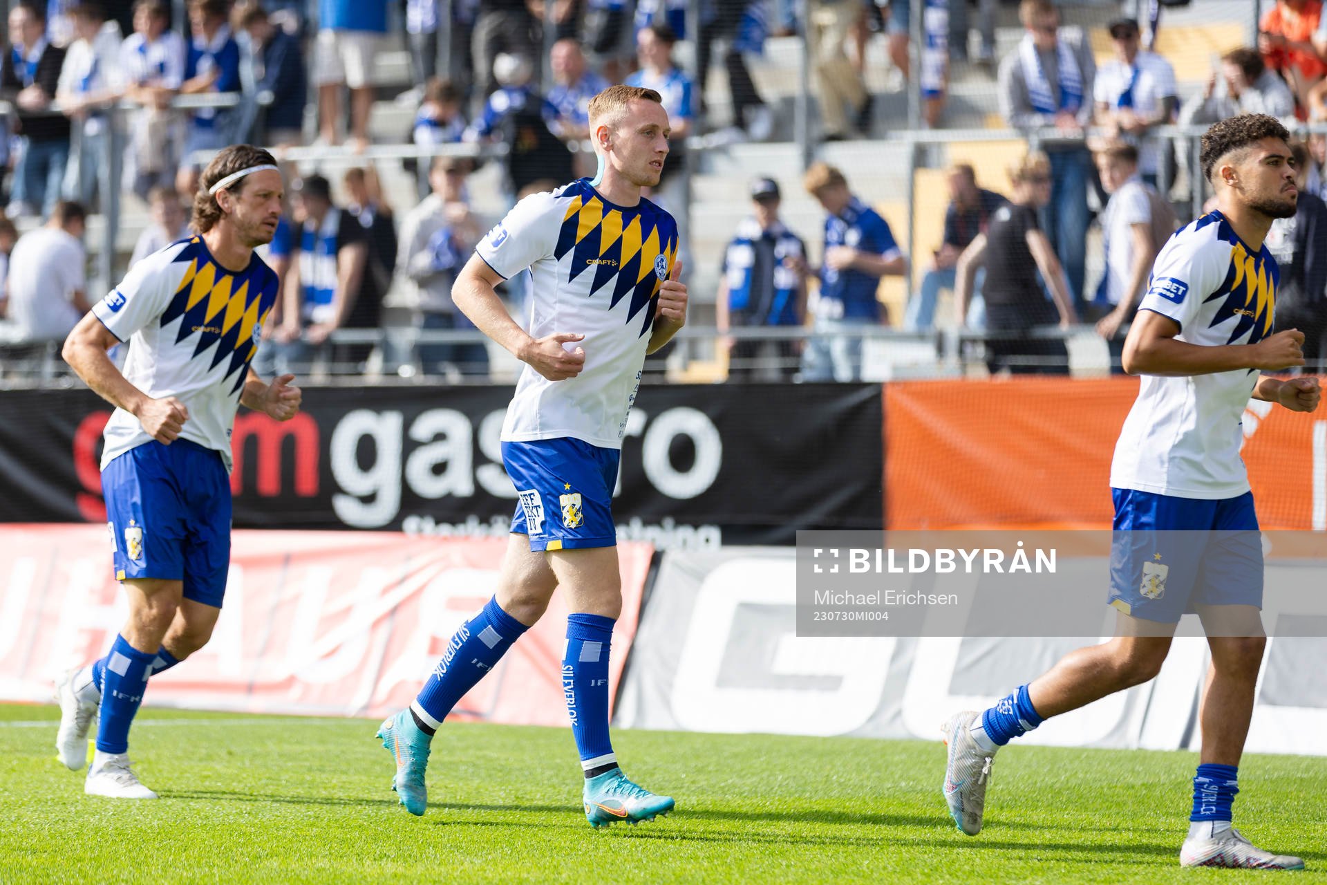 IFK Göteborgs Gustav Svensson, Sebastian Ohlsson och