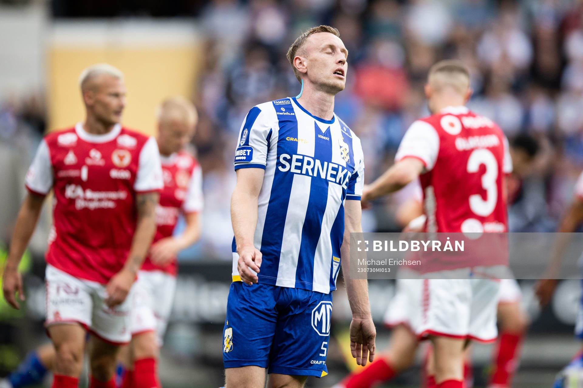 IFK Göteborgs Sebastian Ohlsson deppar