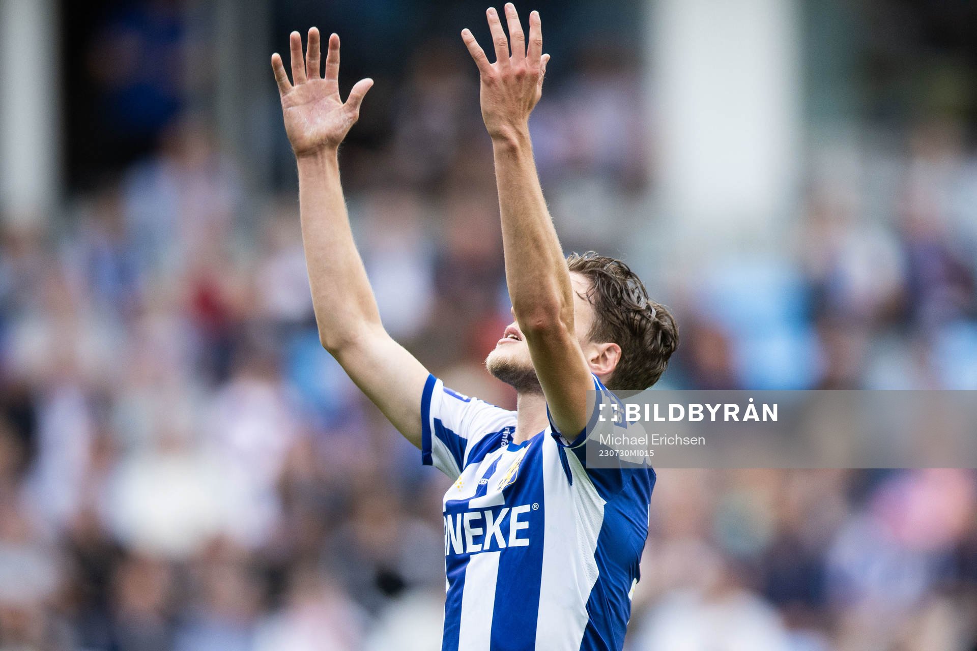 IFK Göteborgs Gustaf Norlin deppar