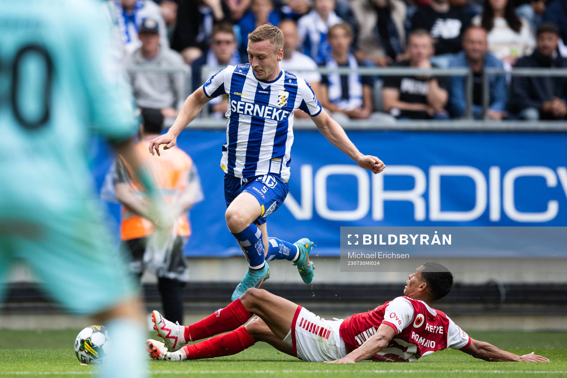 IFK Göteborgs Sebastian Ohlsson och Kalmars Romario