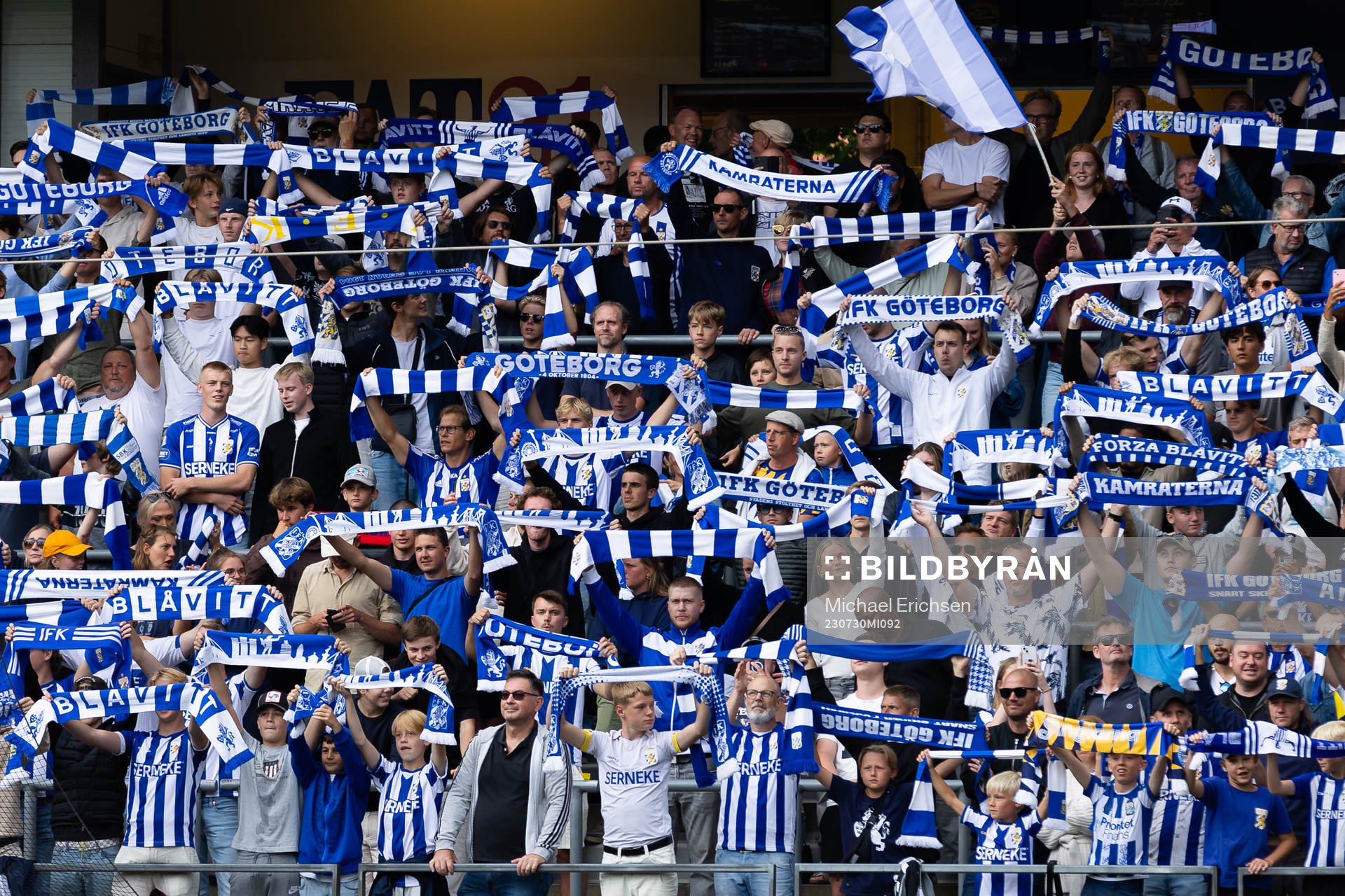 under fotbollsmatchen i Allsvenskan mellan IFK Göteborg