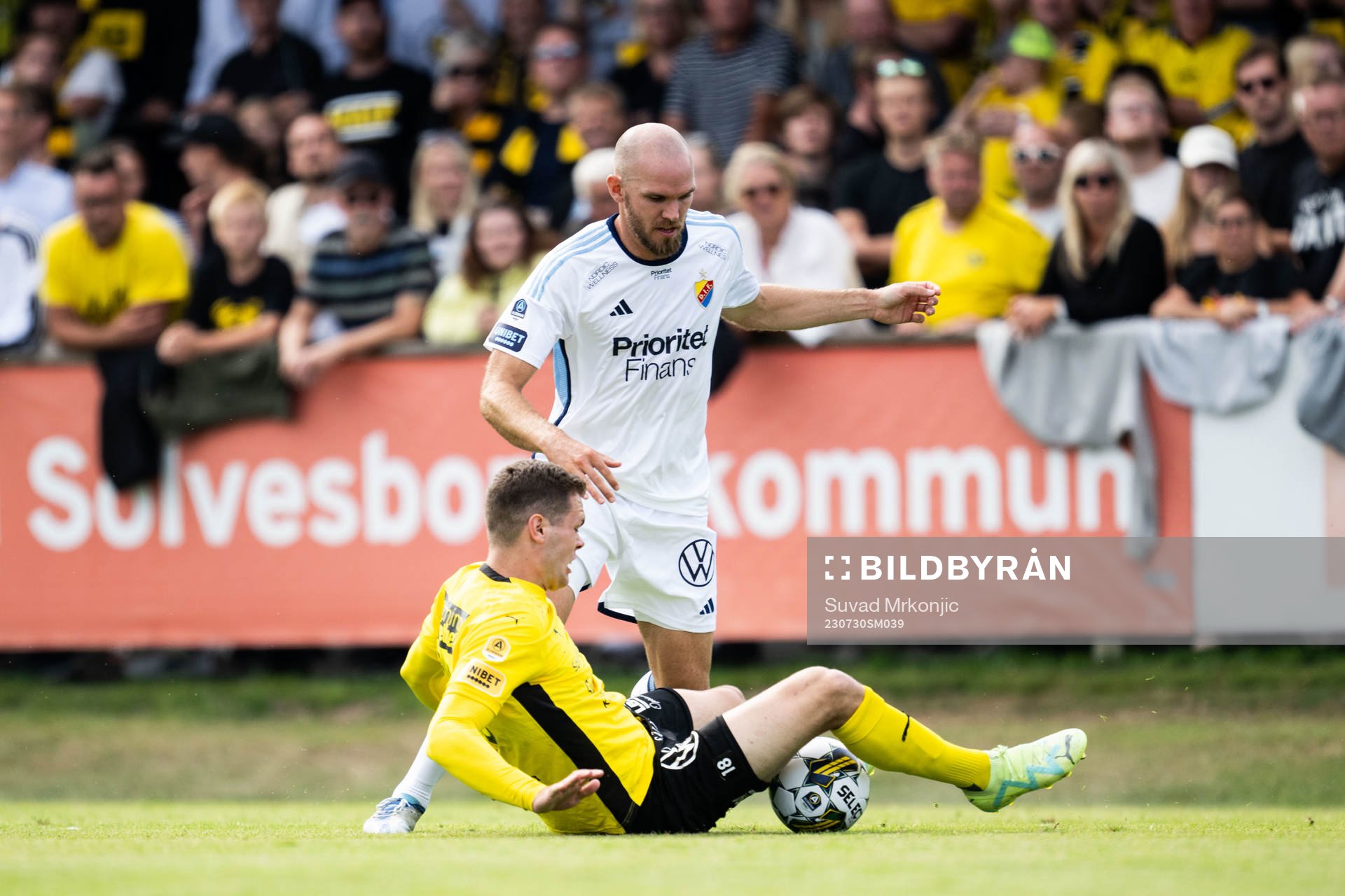 Mjällbys Jacob Bergström och Djurgårdens Marcus Danielson