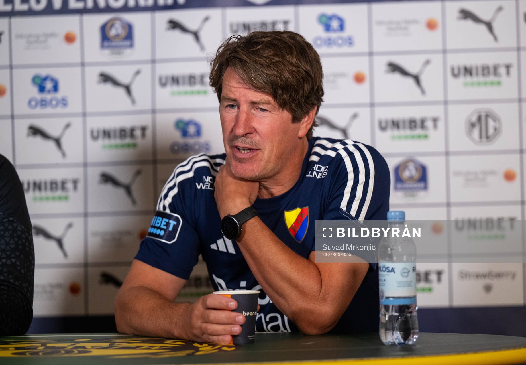 Djurgårdens tränare Thomas Lagerlöf