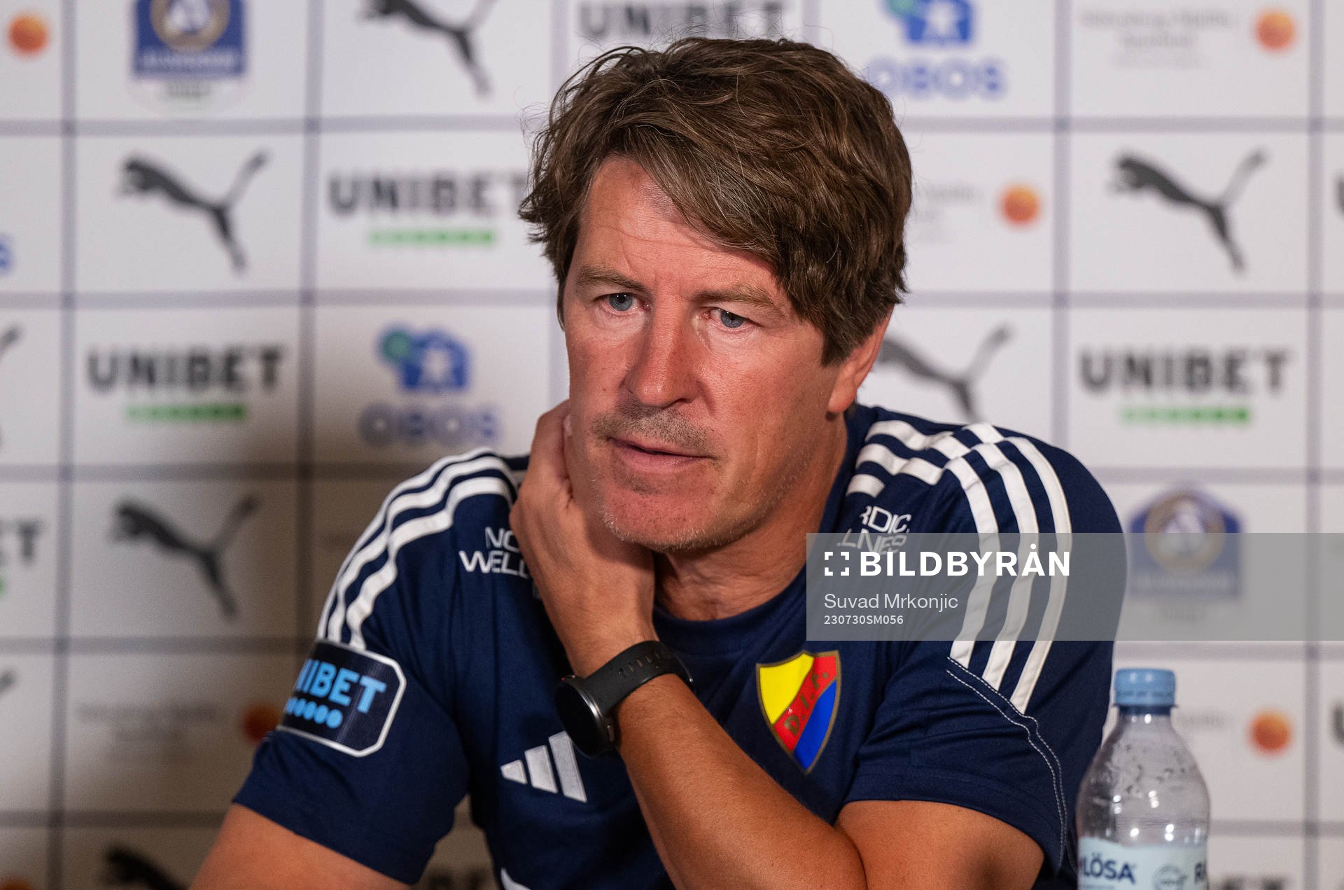 Djurgårdens tränare Thomas Lagerlöf