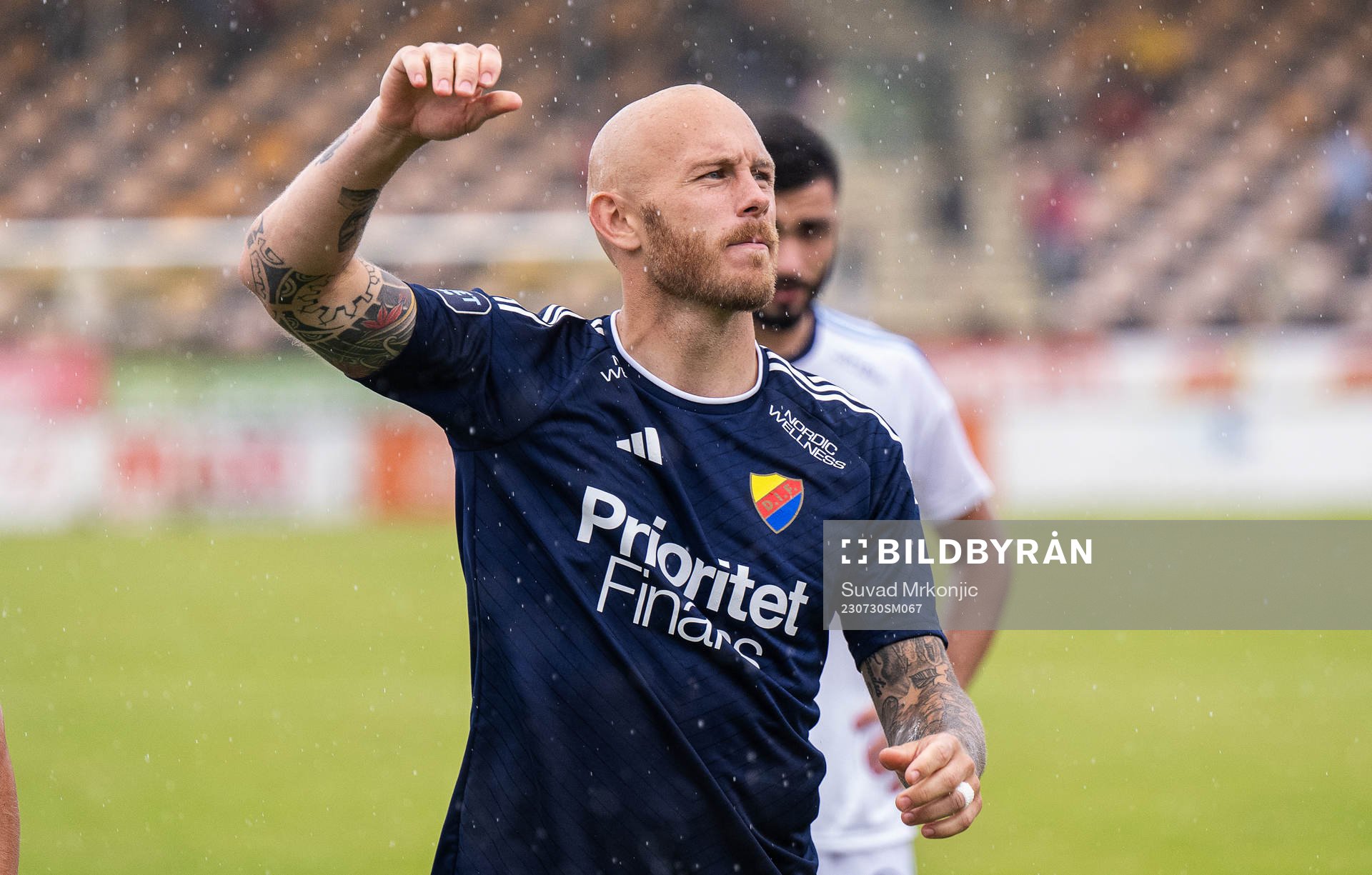 Djurgårdens Marcus Danielson jublar