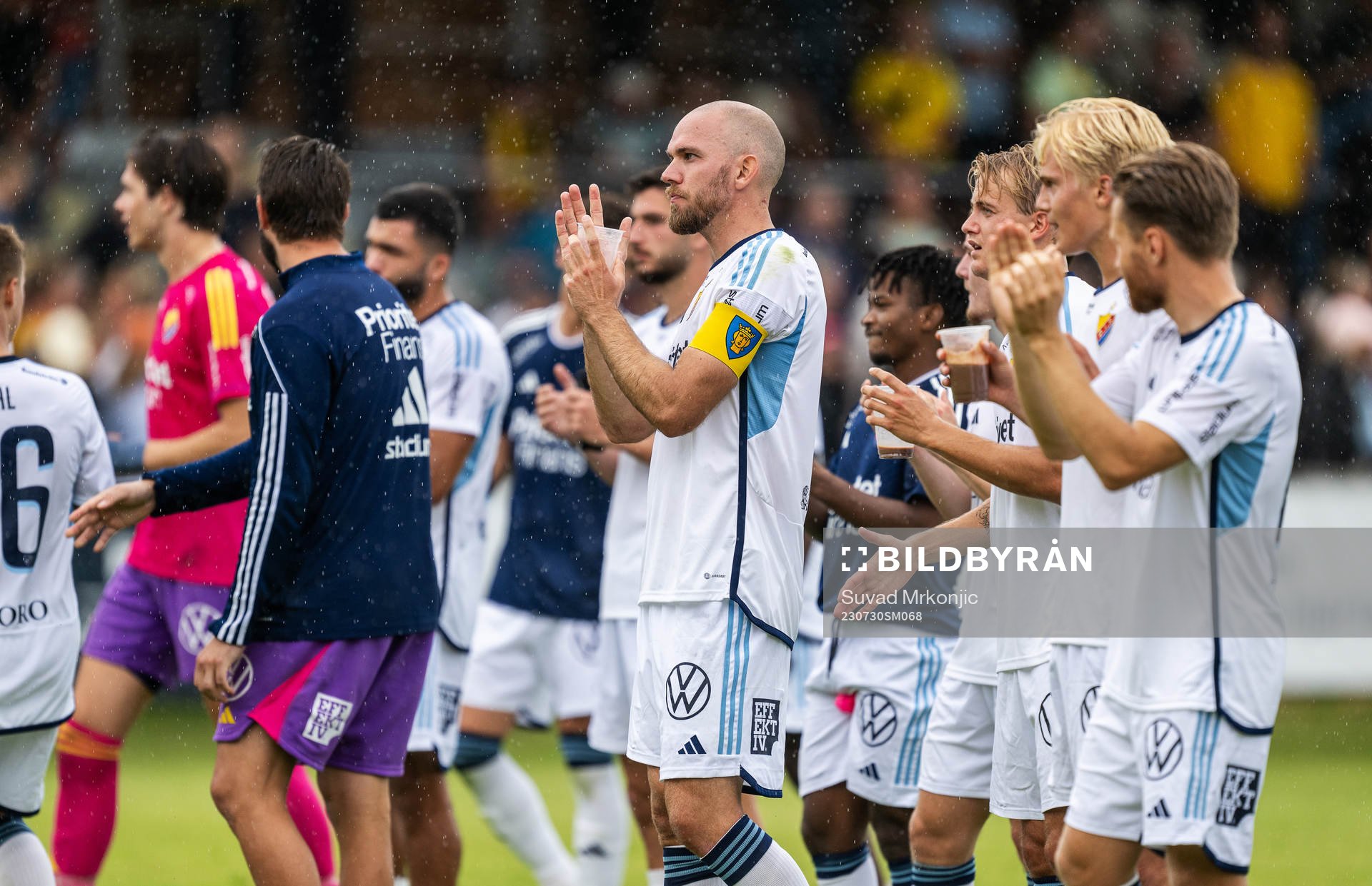 Djurgårdens spelare jublar