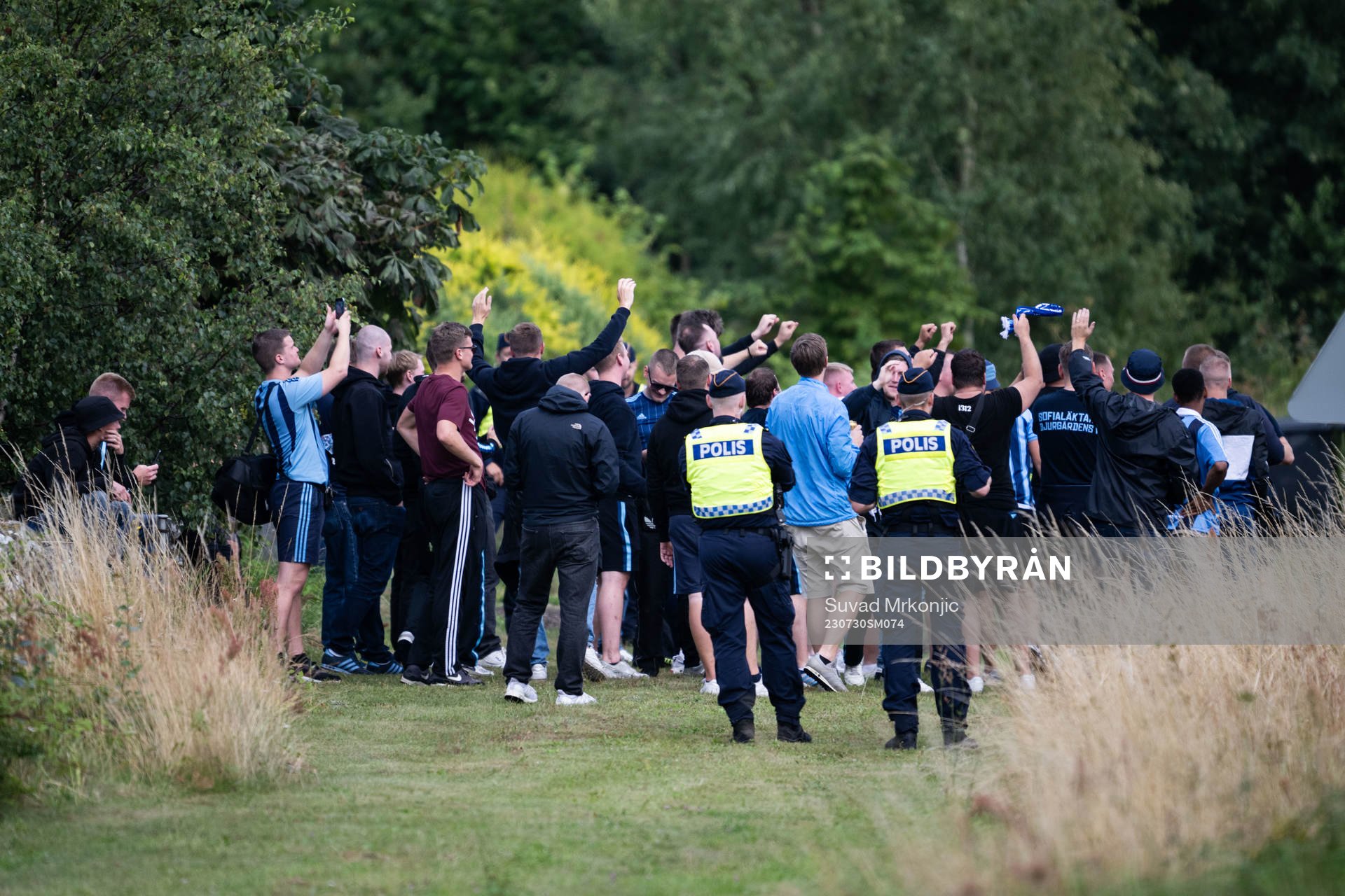 Djurgårdens supportrar