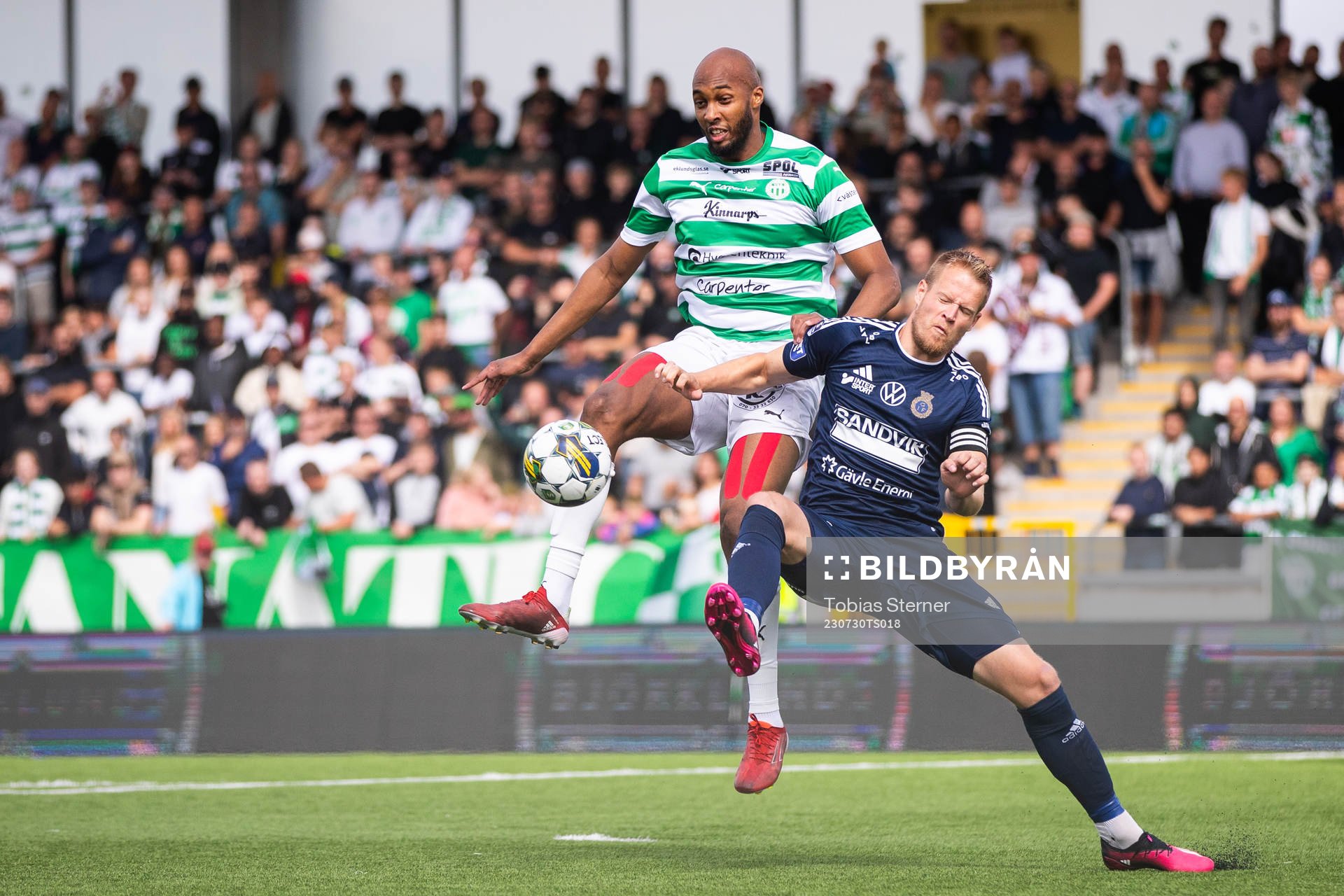 Västerås SKs Jabir Abdihakim Ali och Gefles Martin