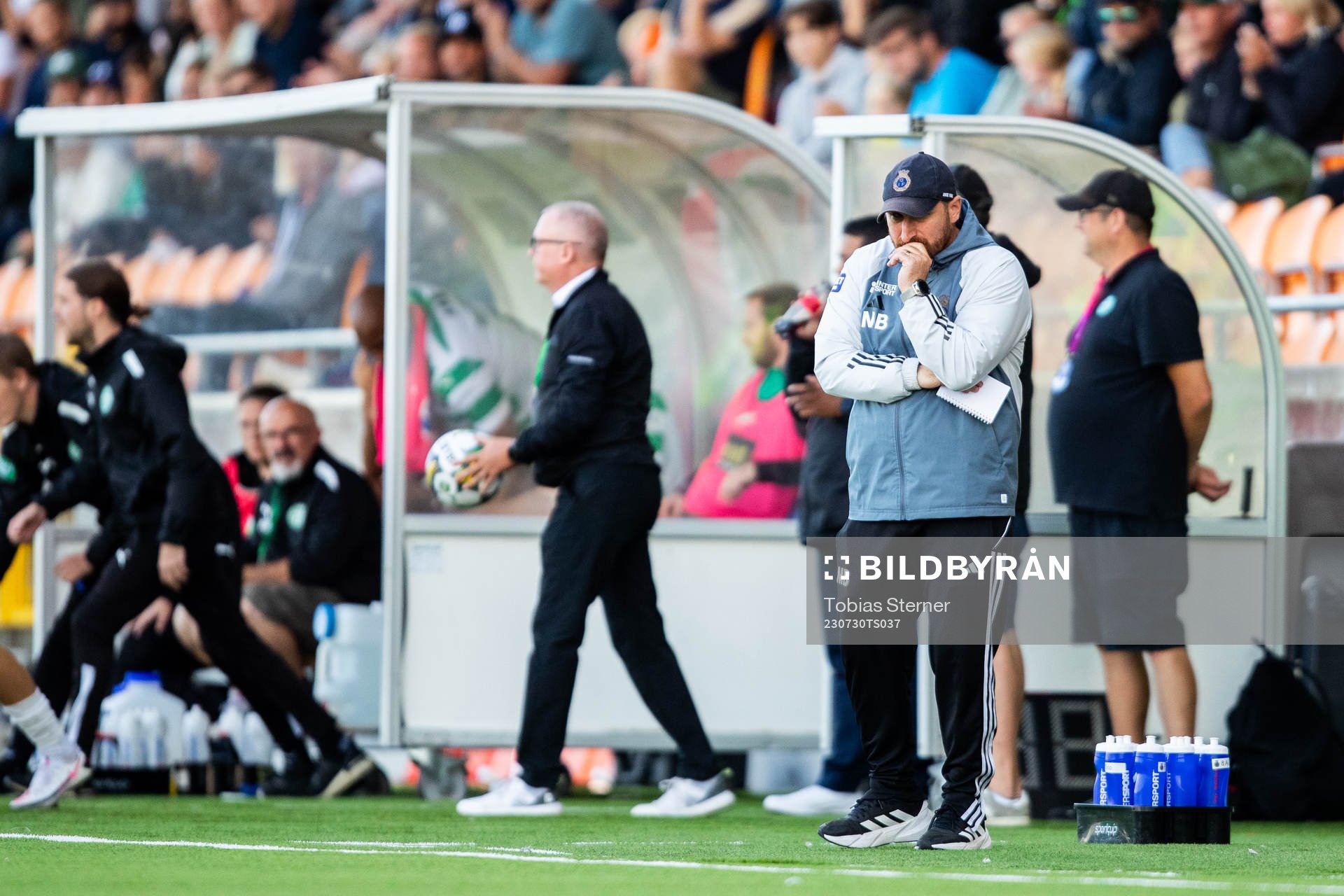 Gefles tränare Mikael Bengtsson