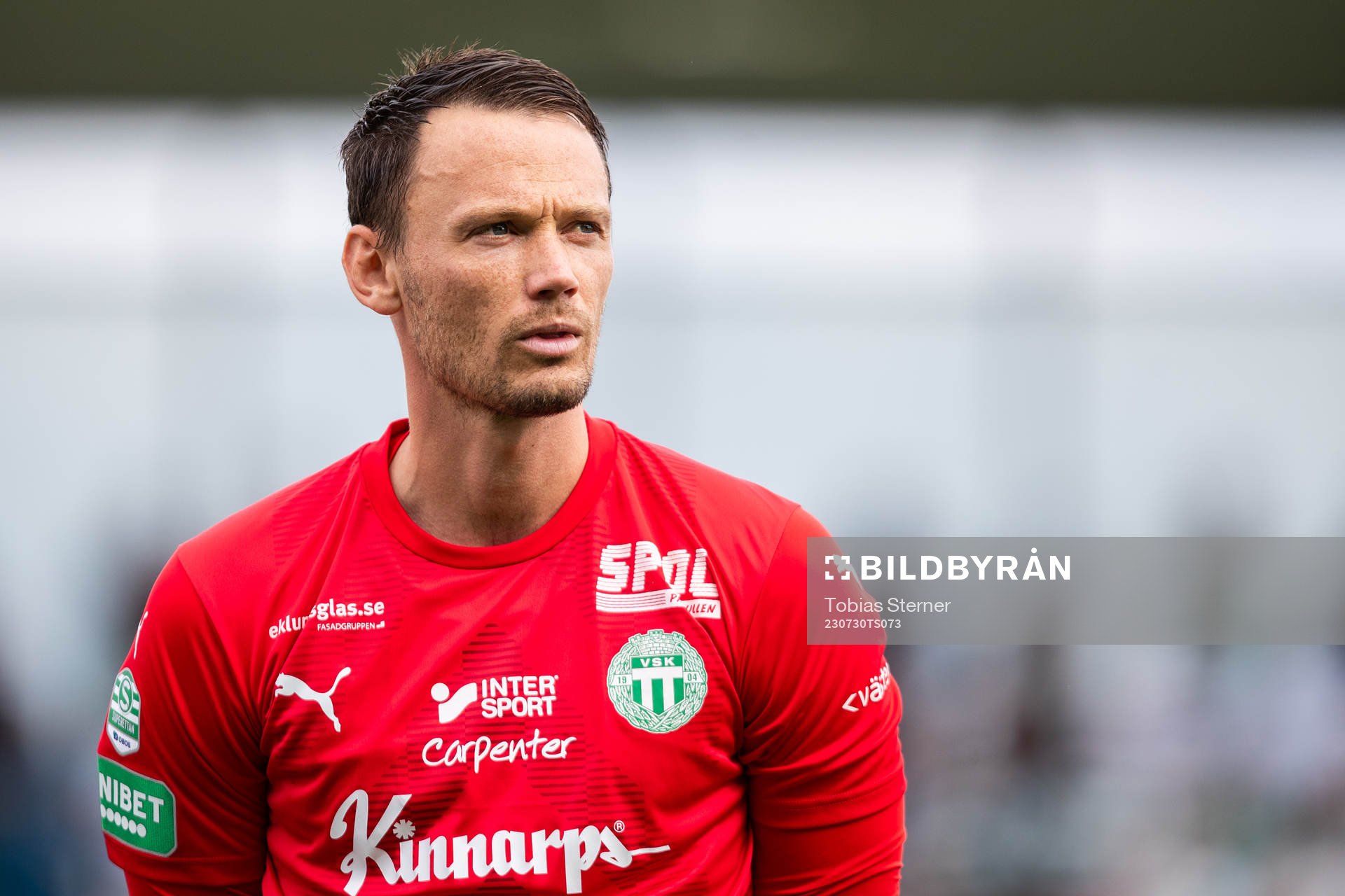 Västerås SKs målvakt Anton Fagerström