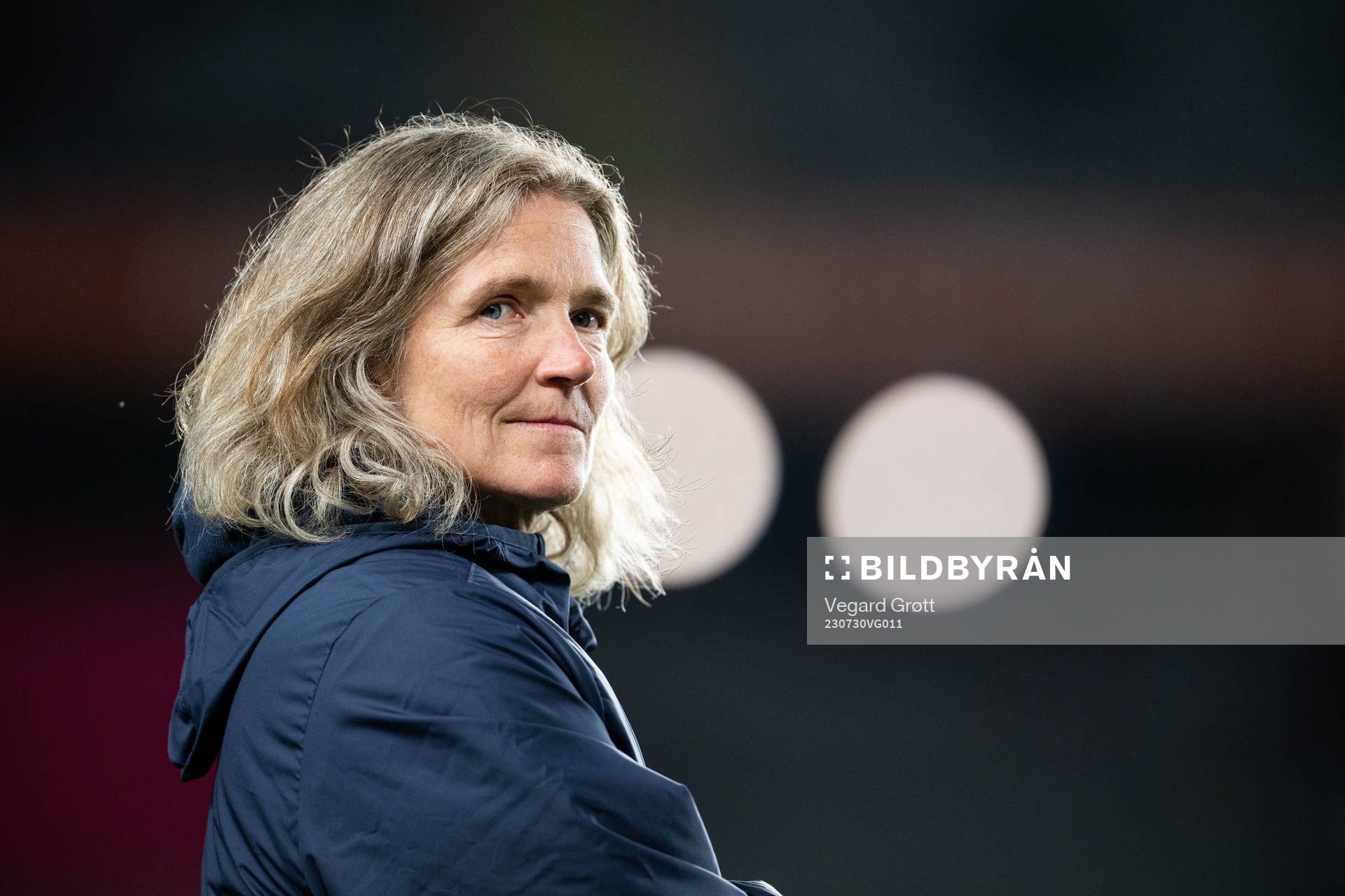 Head coach Hege Riise of Norway