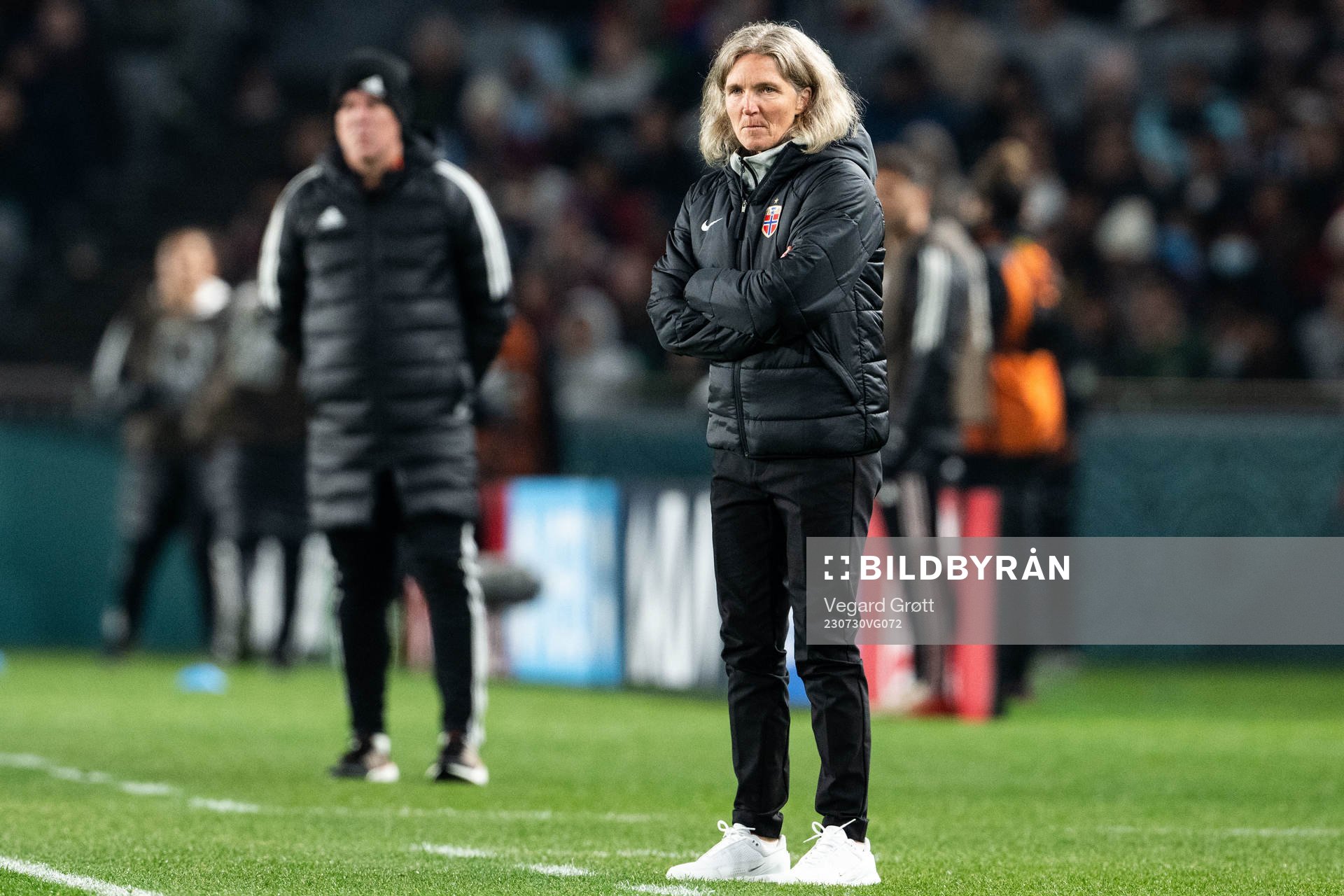 Head coach Hege Riise of Norway