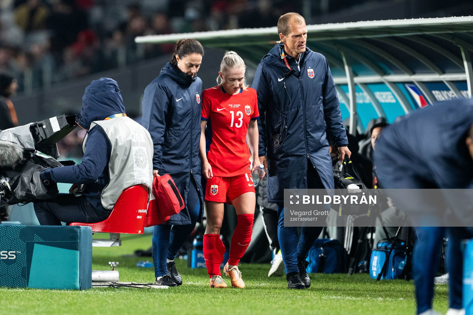 Physio Margareta Endresen, Thea Bjelde and doctor Trygve