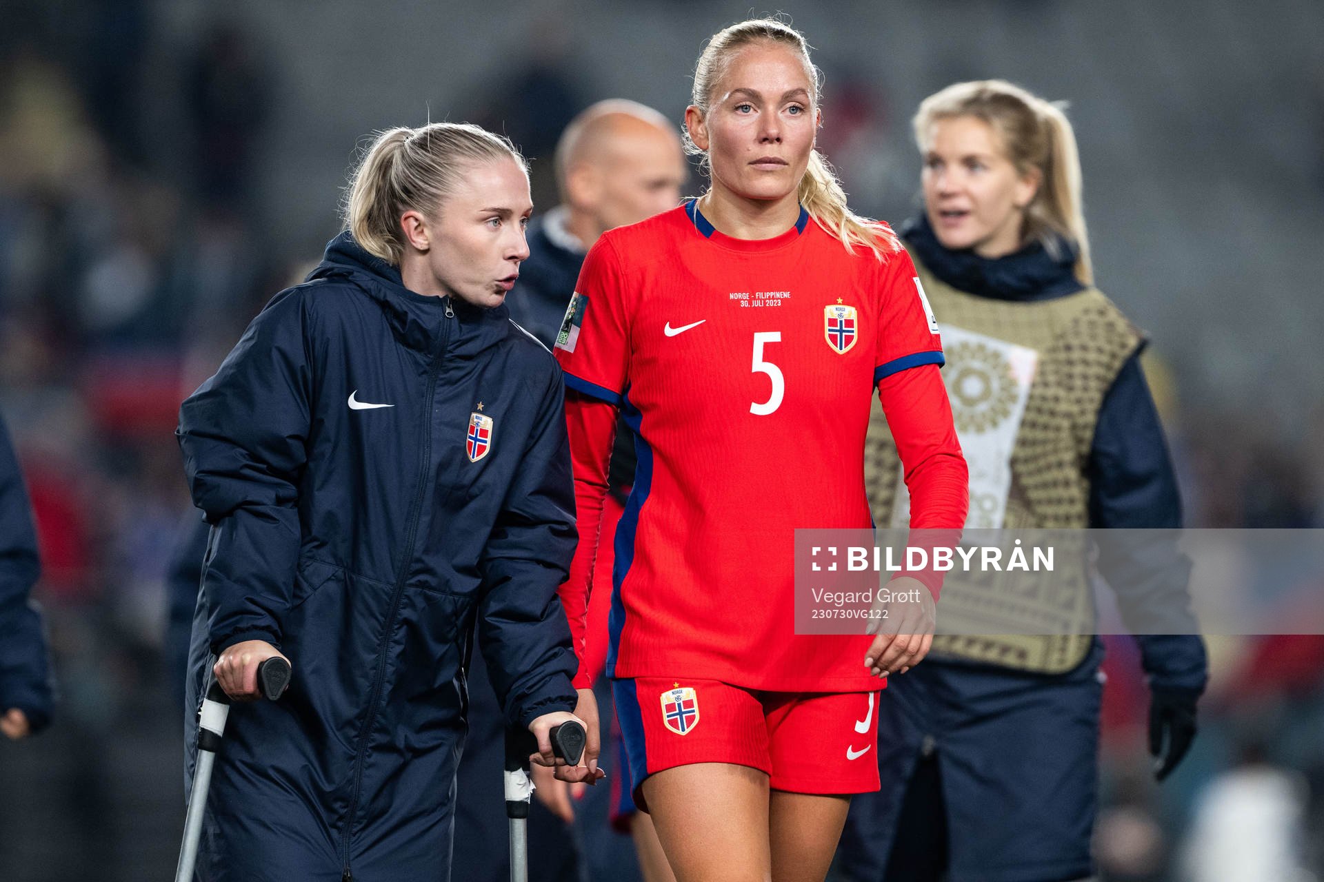 Thea Bjelde and Guro Bergsvand of Norway