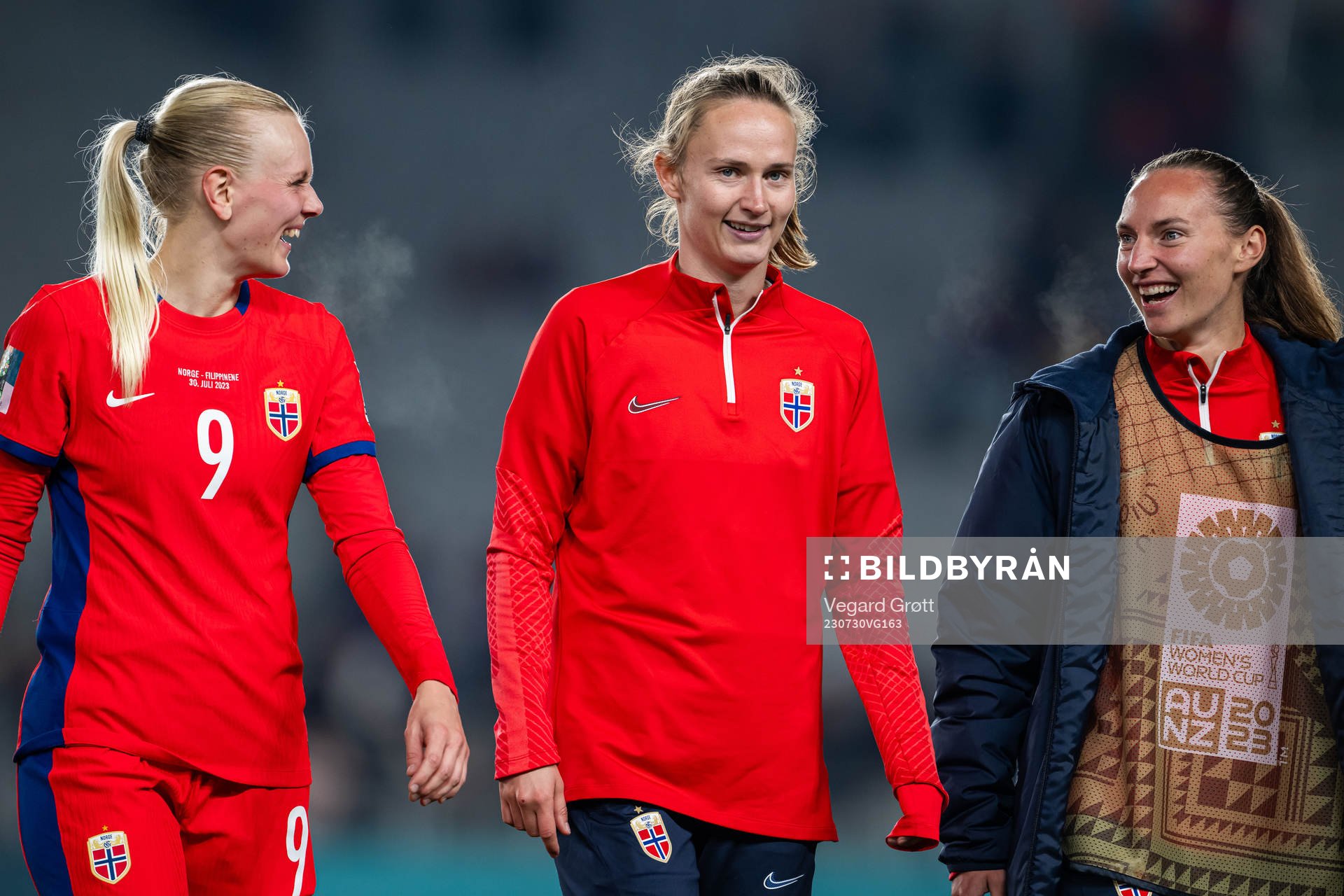 Karina Sævik, Caroline Graham Hansen and Marit Bratberg