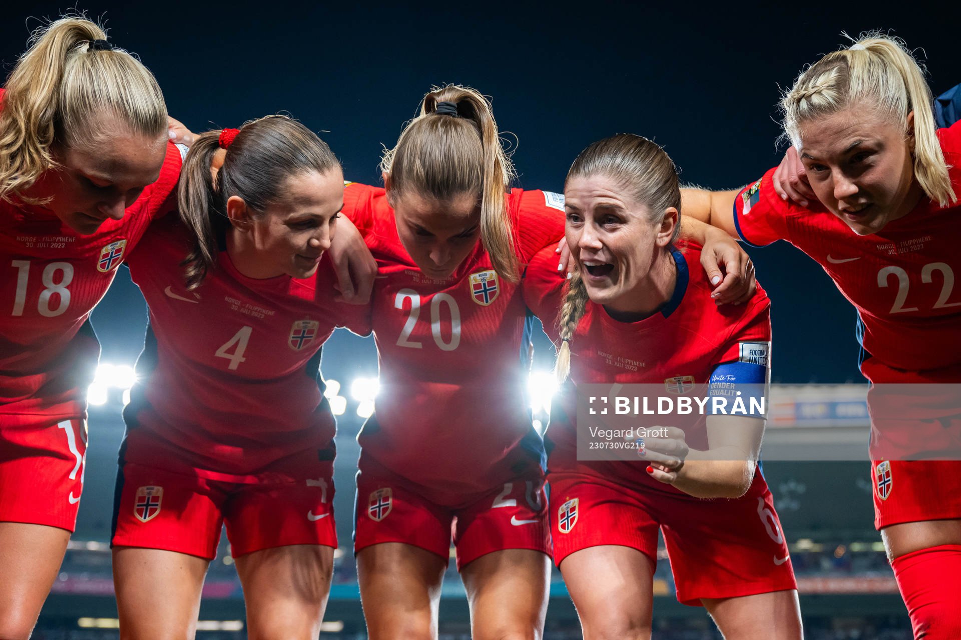 Frida Maanum, Tuva Hansen, Emilie Bosshard Haavi, Maren