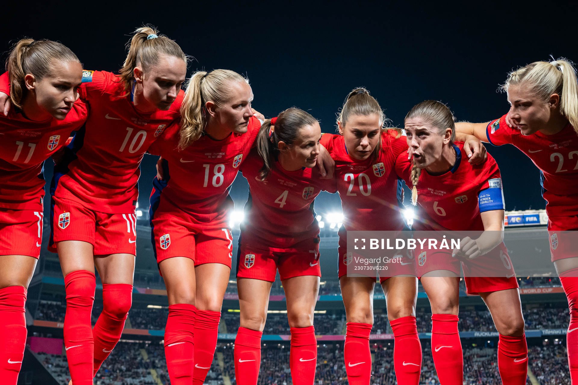 Guro Reiten, Caroline Graham Hansen, Frida Maanum, Tuva