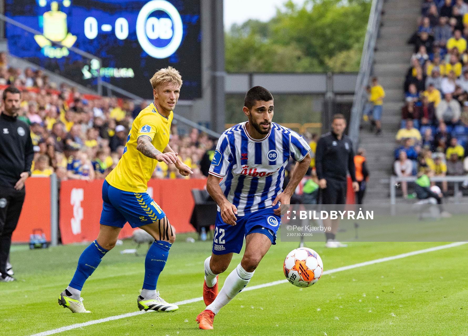 [DK=20230730: Daniel Wass, Brøndby IF Rami Al Hajj, OB]