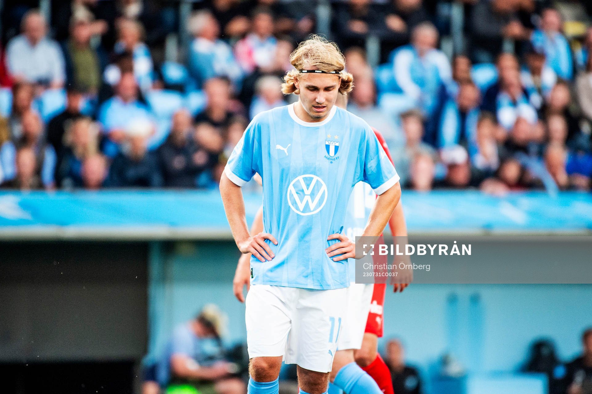 Malmö FFs Sebastian Nanasi deppar