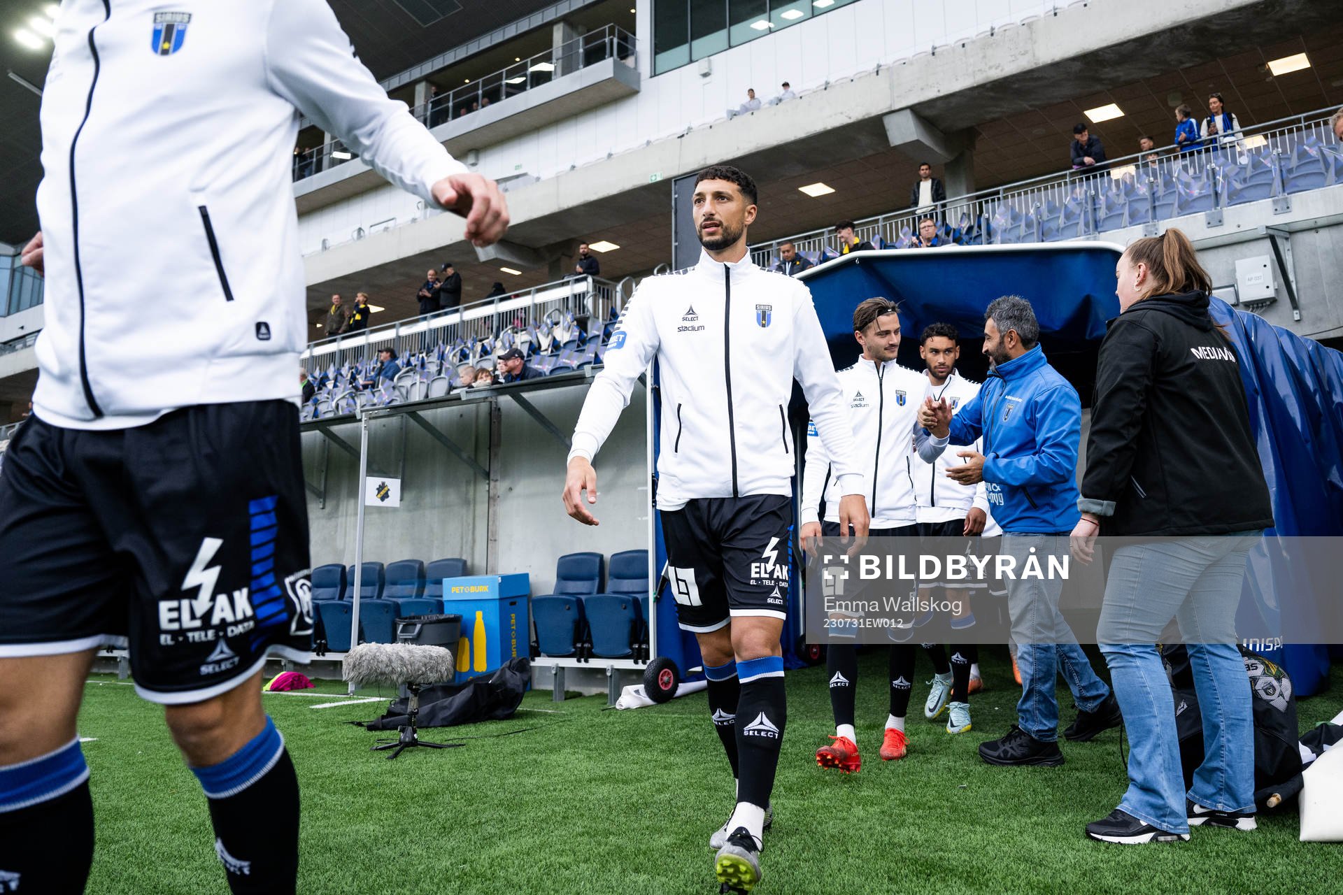 Sirius Wessam Abou Ali värmer upp