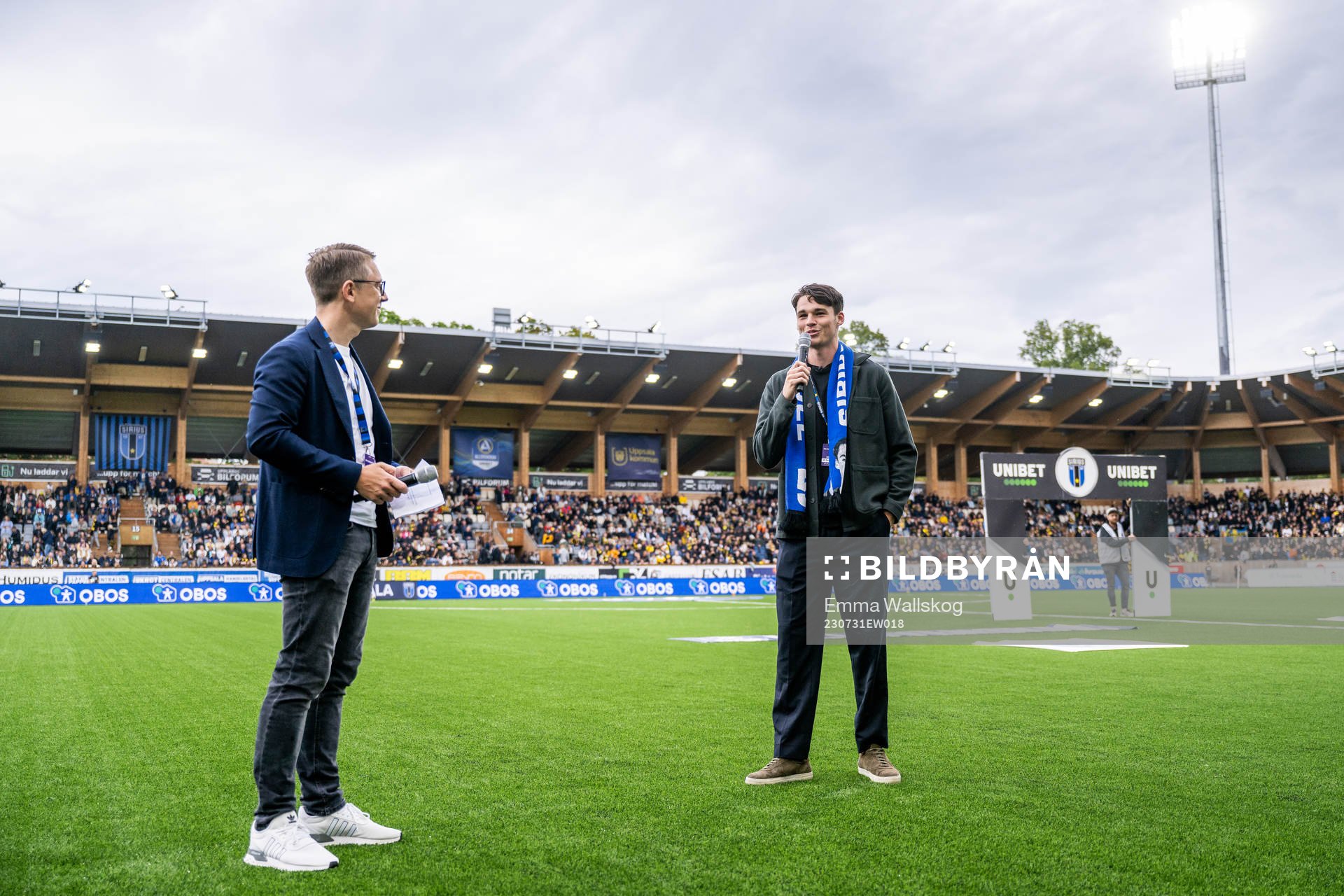 Sirius Jamie Roche tackas av