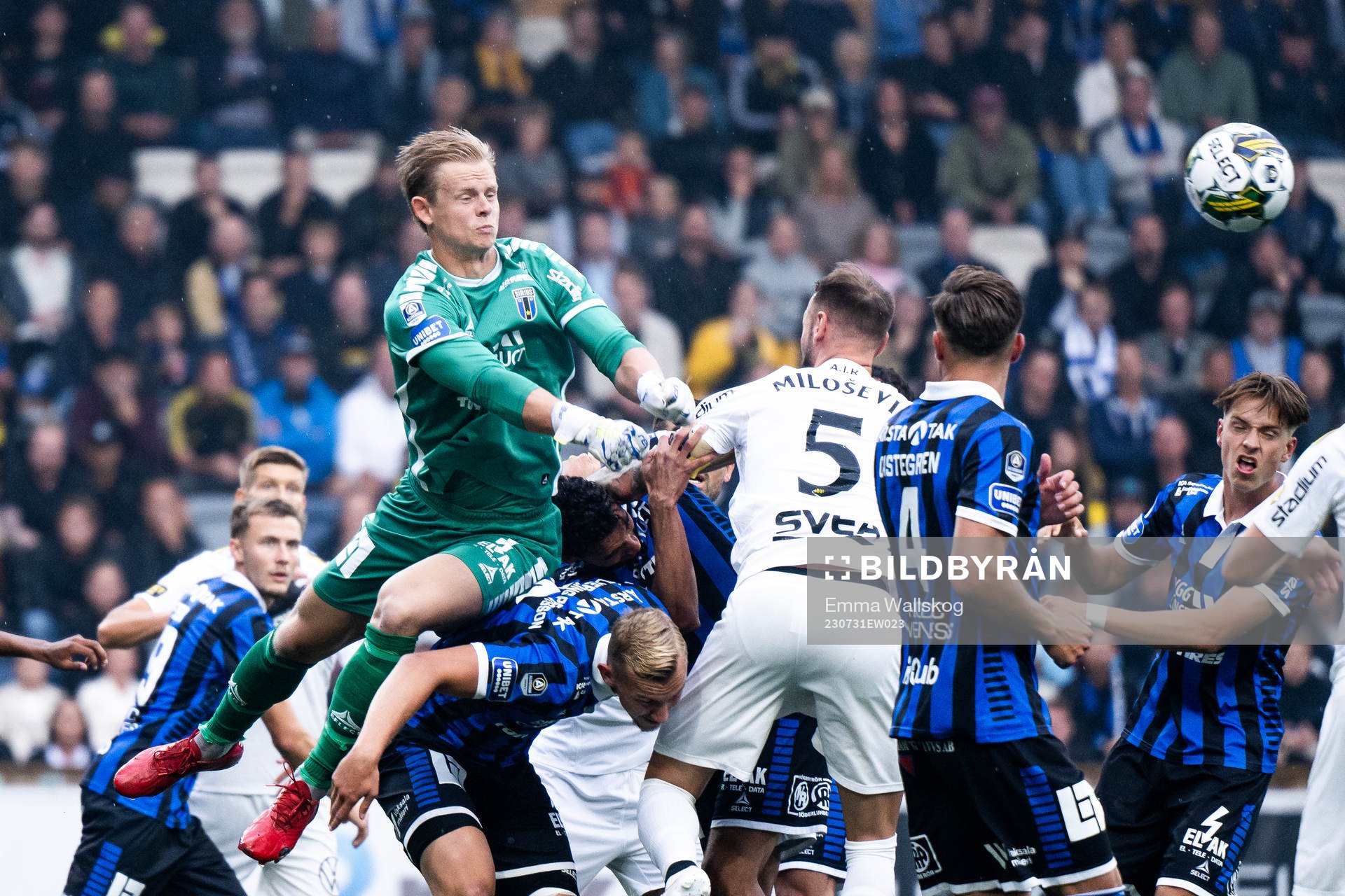 Sirius målvakt Jakob Tånnander