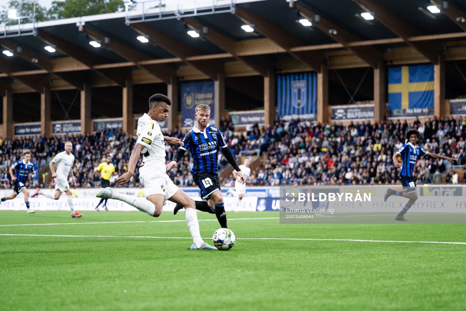 AIKs Rui Modesto och Sirius Joeri De Kamps