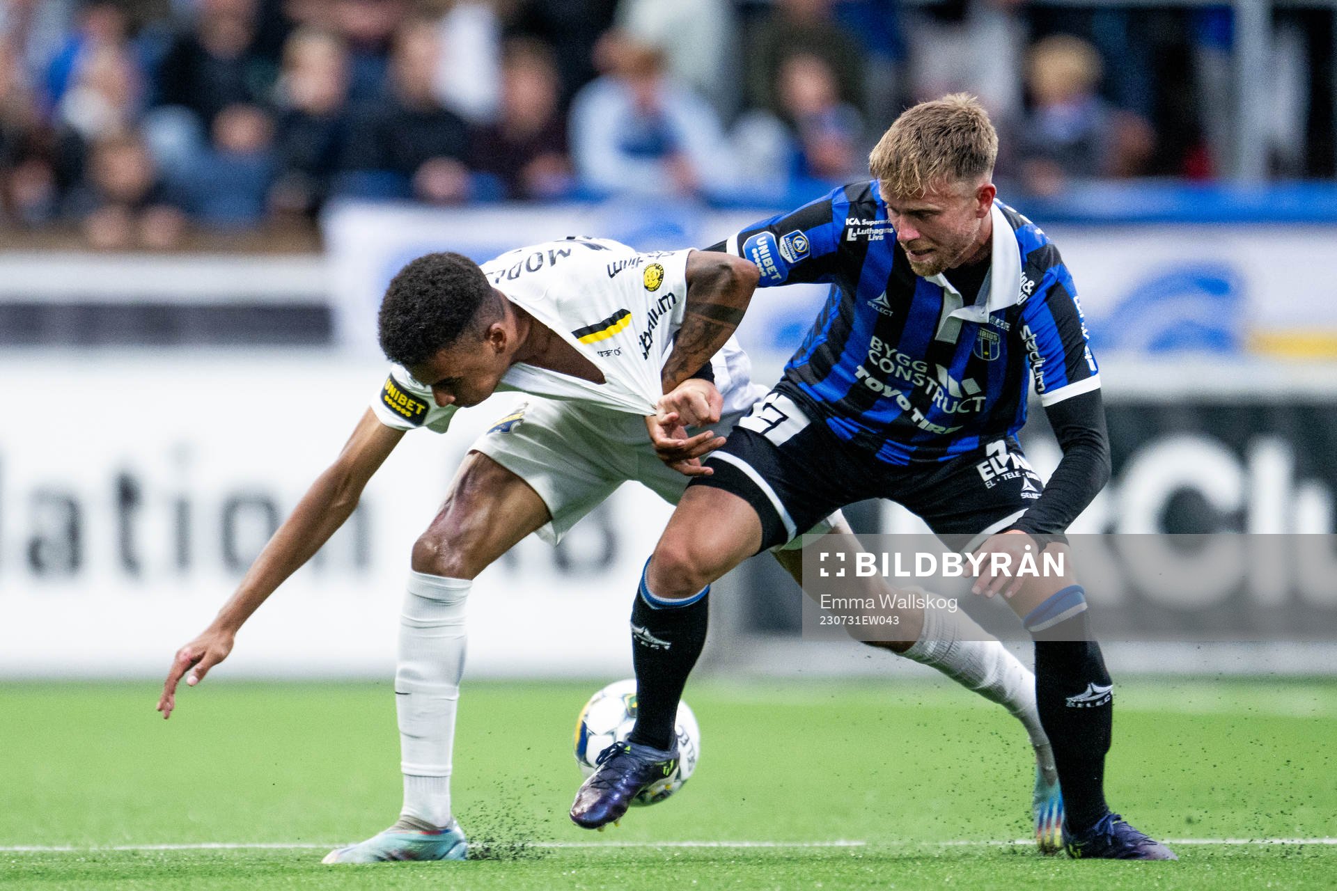 AIKs Rui Modesto och Sirius Dennis Widgren